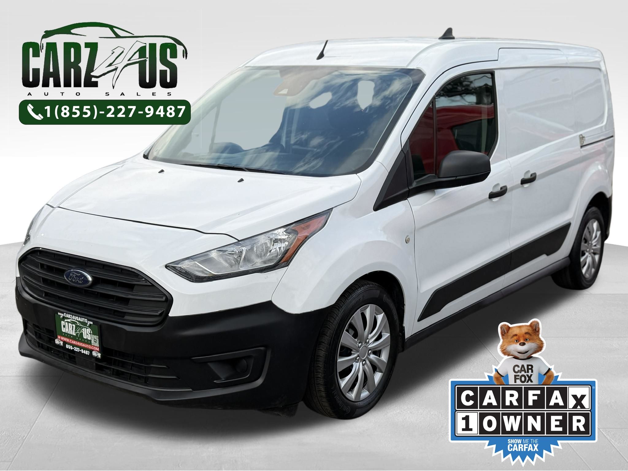 Frozen White 2022 Ford Transit Connect Cargo XL LWB FWD with Rear Cargo Doors Van Front-Wheel Drive 8-Speed Automatic
