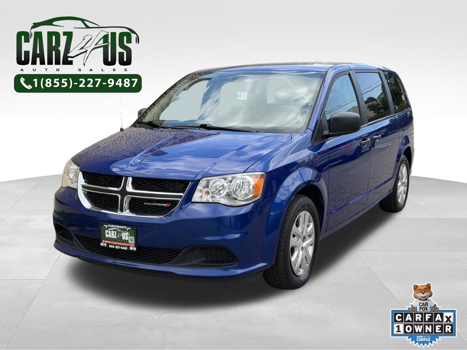 2019 Dodge Grand Caravan Azul (Indigo Blue Clearcoat) Minivan Tracción delantera 6 velocidades Automática