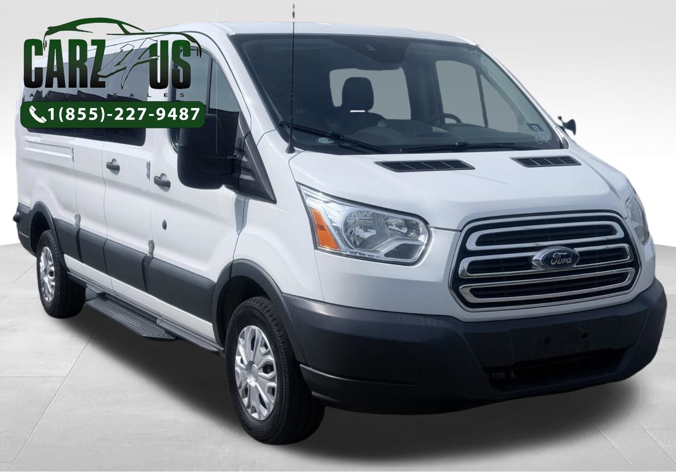 Oxford White 2016 Ford Transit Passenger 350 XLT Low Roof LWB RWD with 60/40 Passenger-Side Doors Van Rear-Wheel Drive 6-Speed Automatic Overdrive