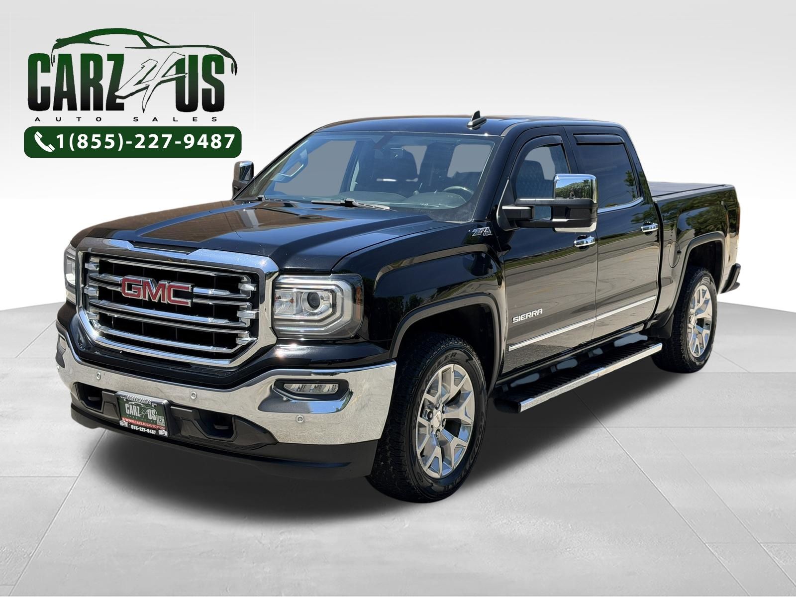 Onyx Black 2018 GMC Sierra 1500 Pickup Truck Four-Wheel Drive 6-Speed Automatic Overdrive