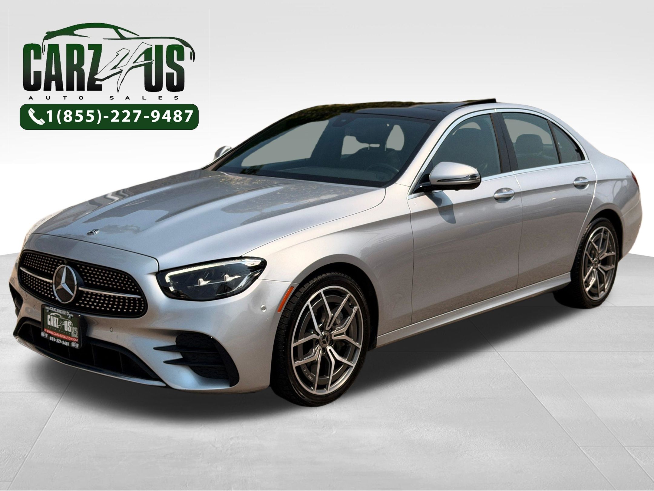 Cirrus Silver Metallic 2021 Mercedes-Benz E-Class Sedan All-Wheel Drive 9-Speed Automatic