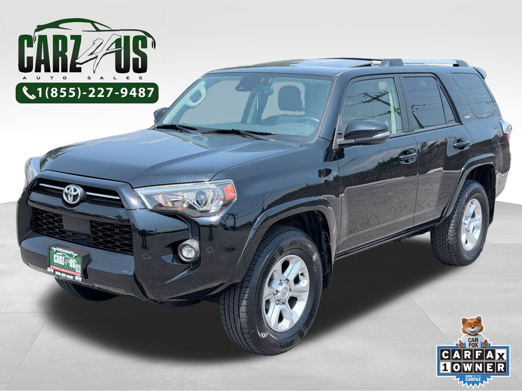 Midnight Black Metallic 2023 Toyota 4Runner SUV / Crossover Four-Wheel Drive 5-Speed Automatic