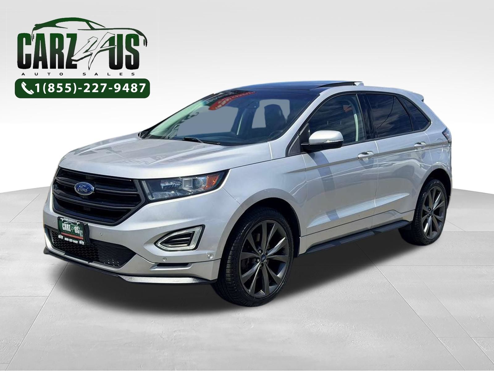 Ingot Silver 2018 Ford Edge SUV / Crossover All-Wheel Drive 6-Speed Automatic