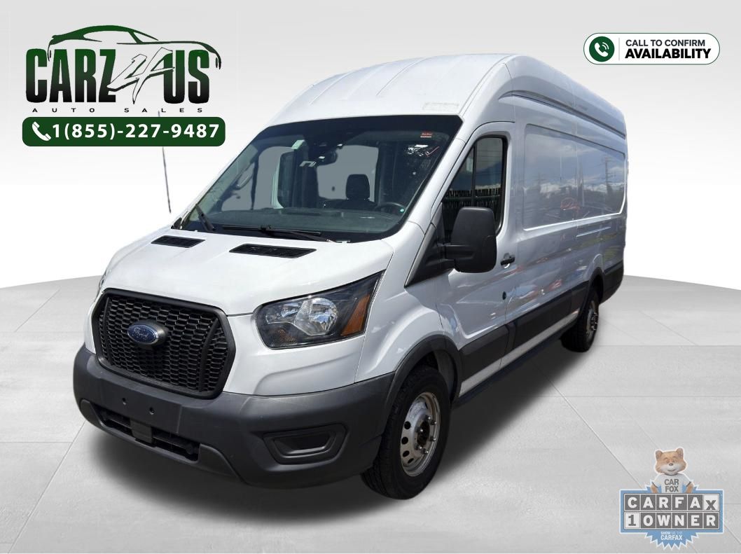 Oxford White 2023 Ford Transit Cargo Van All-Wheel Drive