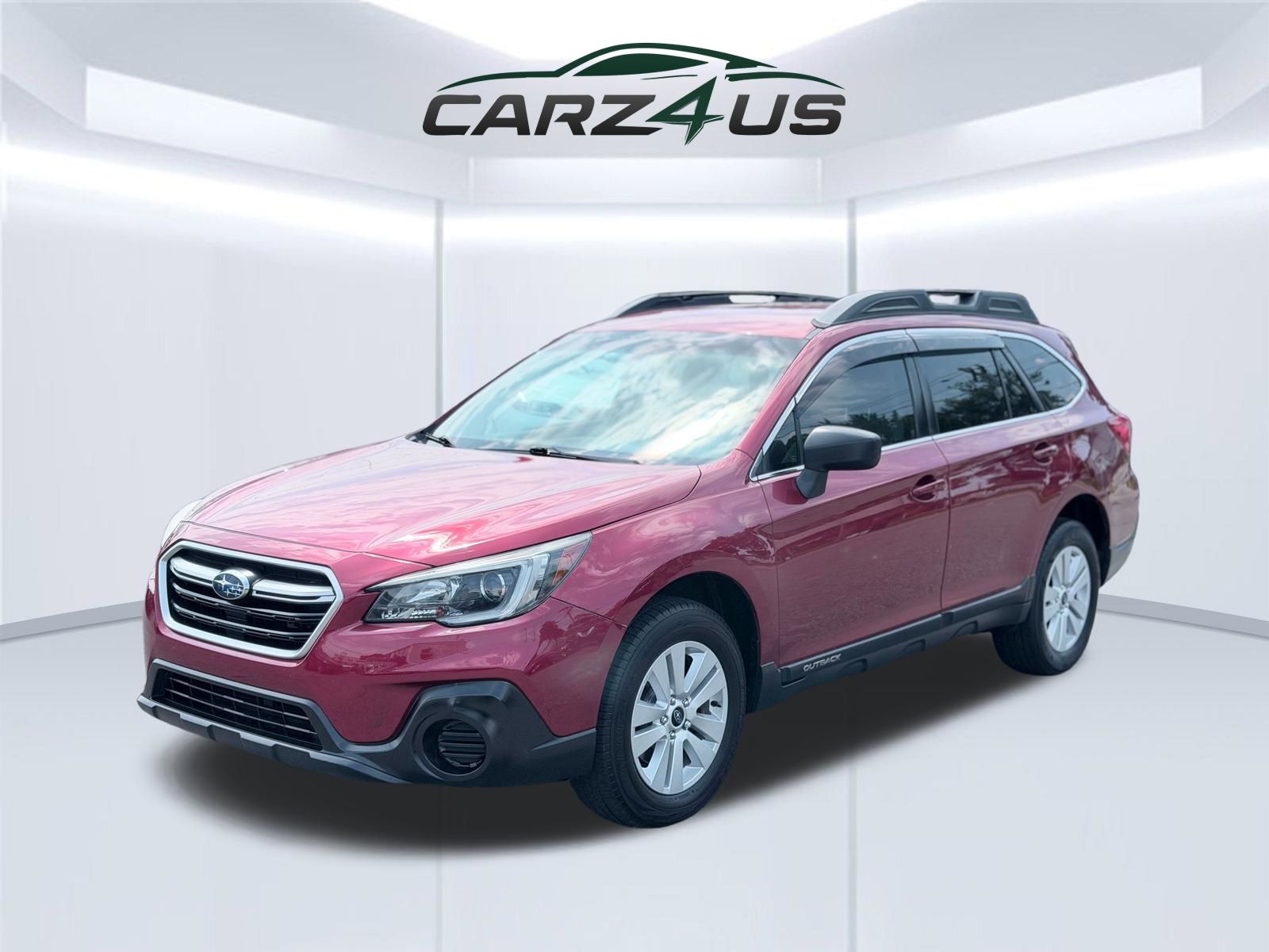 Crimson Red Pearl 2018 Subaru Outback Wagon All-Wheel Drive Continuously Variable Transmission