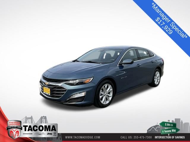 Lakeshore Blue Metallic 2024 Chevrolet Malibu Sedan Front-Wheel Drive Continuously Variable Transmission