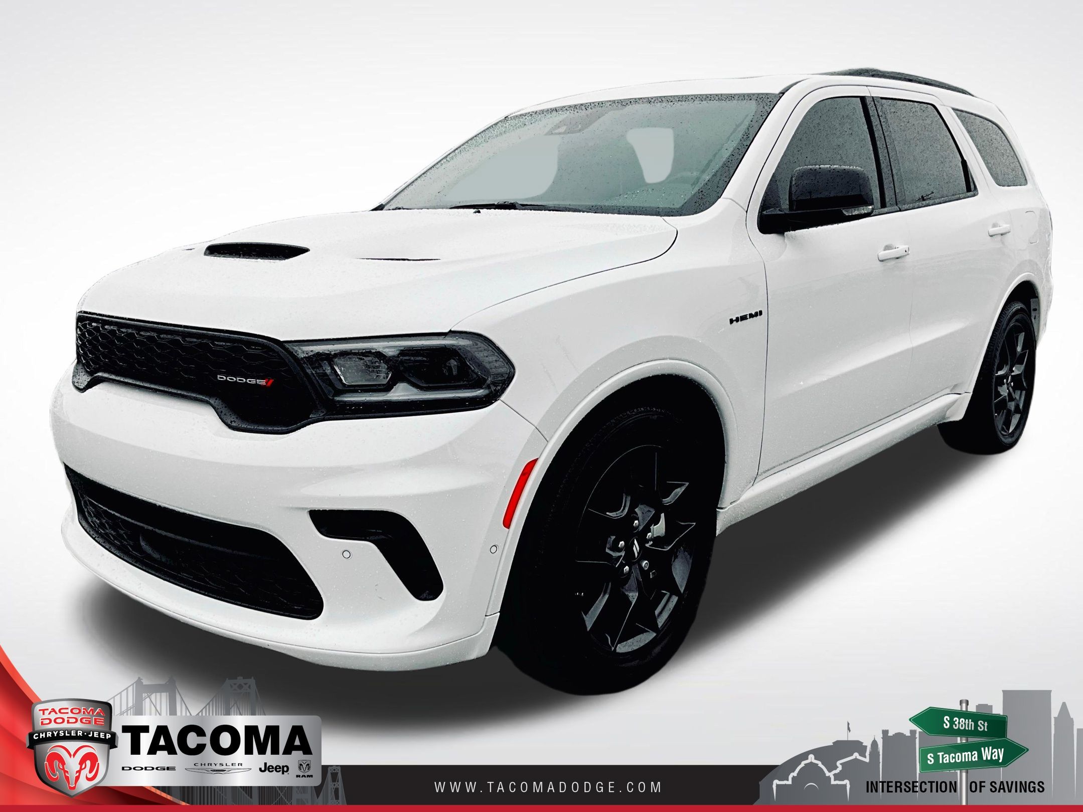 White Knuckle Clearcoat 2026 Dodge Durango SUV / Crossover All-Wheel Drive 8-Speed Automatic