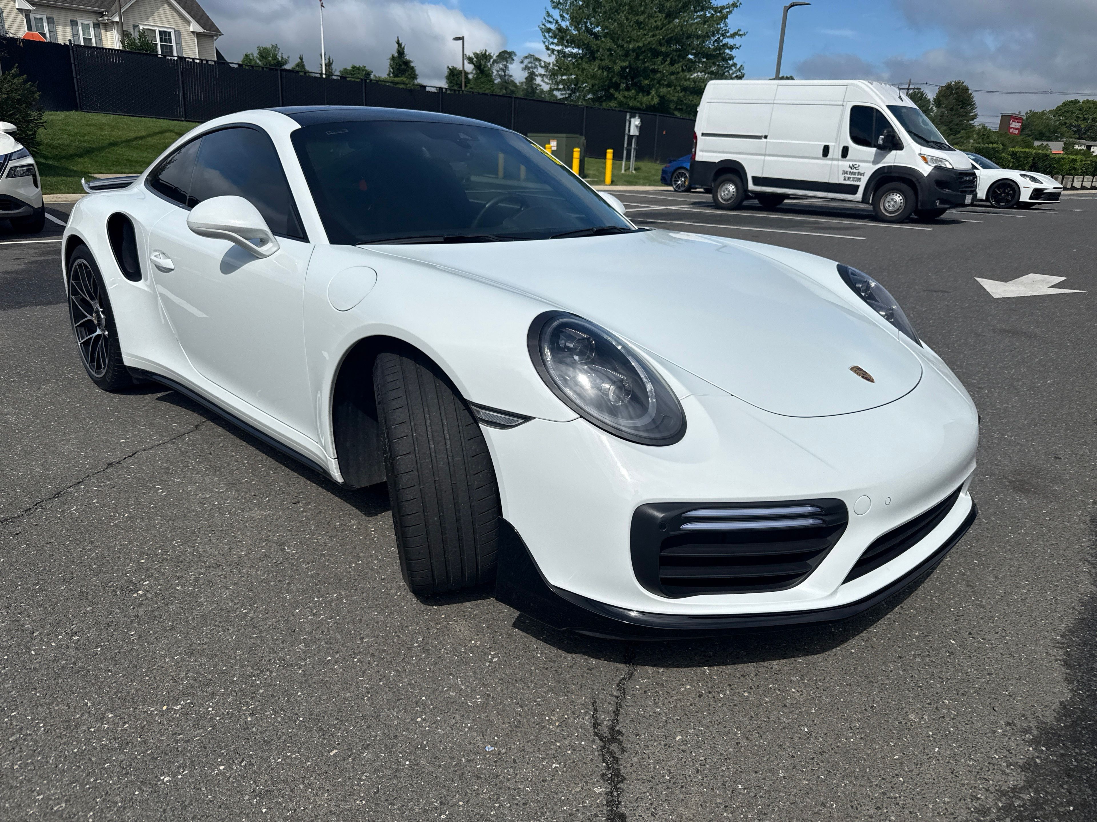 White 2019 Porsche 911 Coupe All-Wheel Drive 7-Speed Automatic