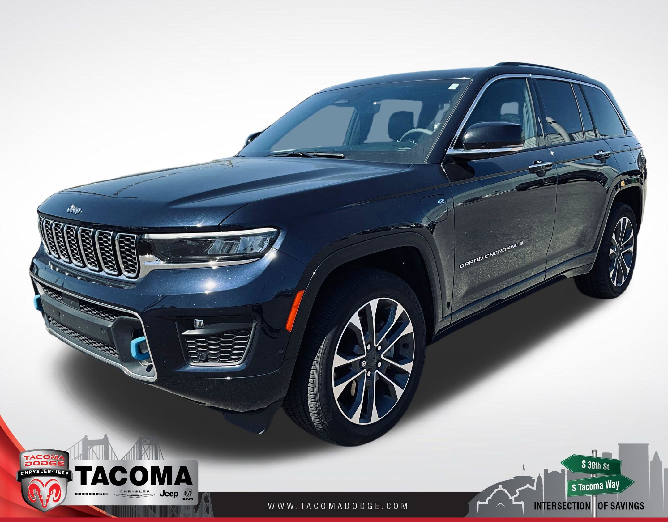 Midnight Sky 2023 Jeep Grand Cherokee 4xe SUV / Crossover Four-Wheel Drive 8-Speed Automatic