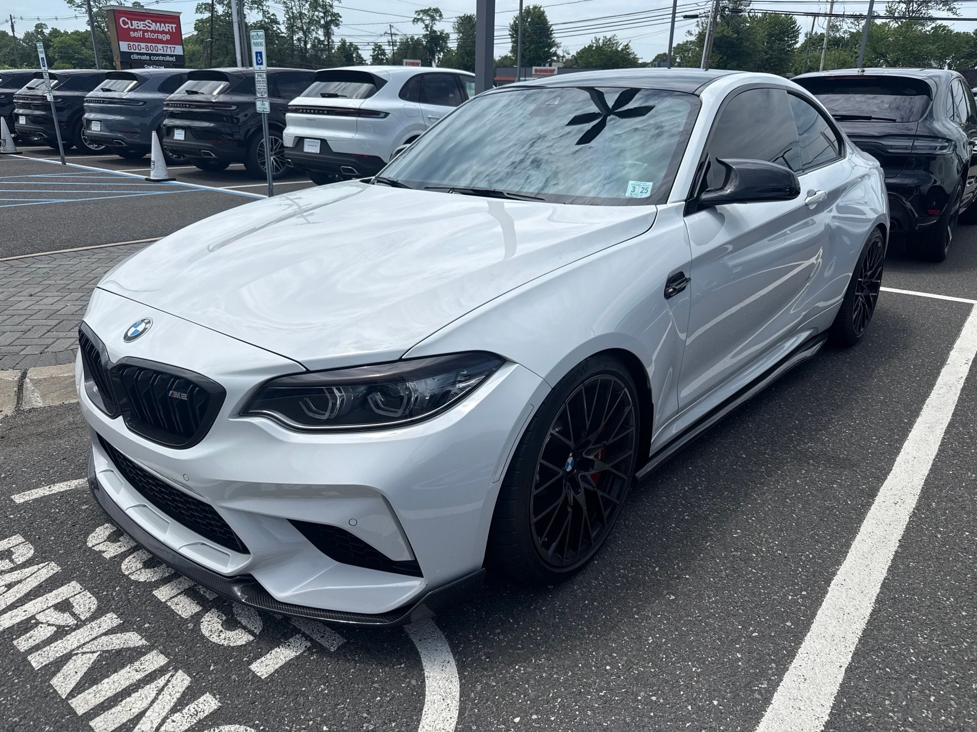 Alpine White 2020 BMW M2 Competition RWD Coupe Rear-Wheel Drive 6-Speed Manual
