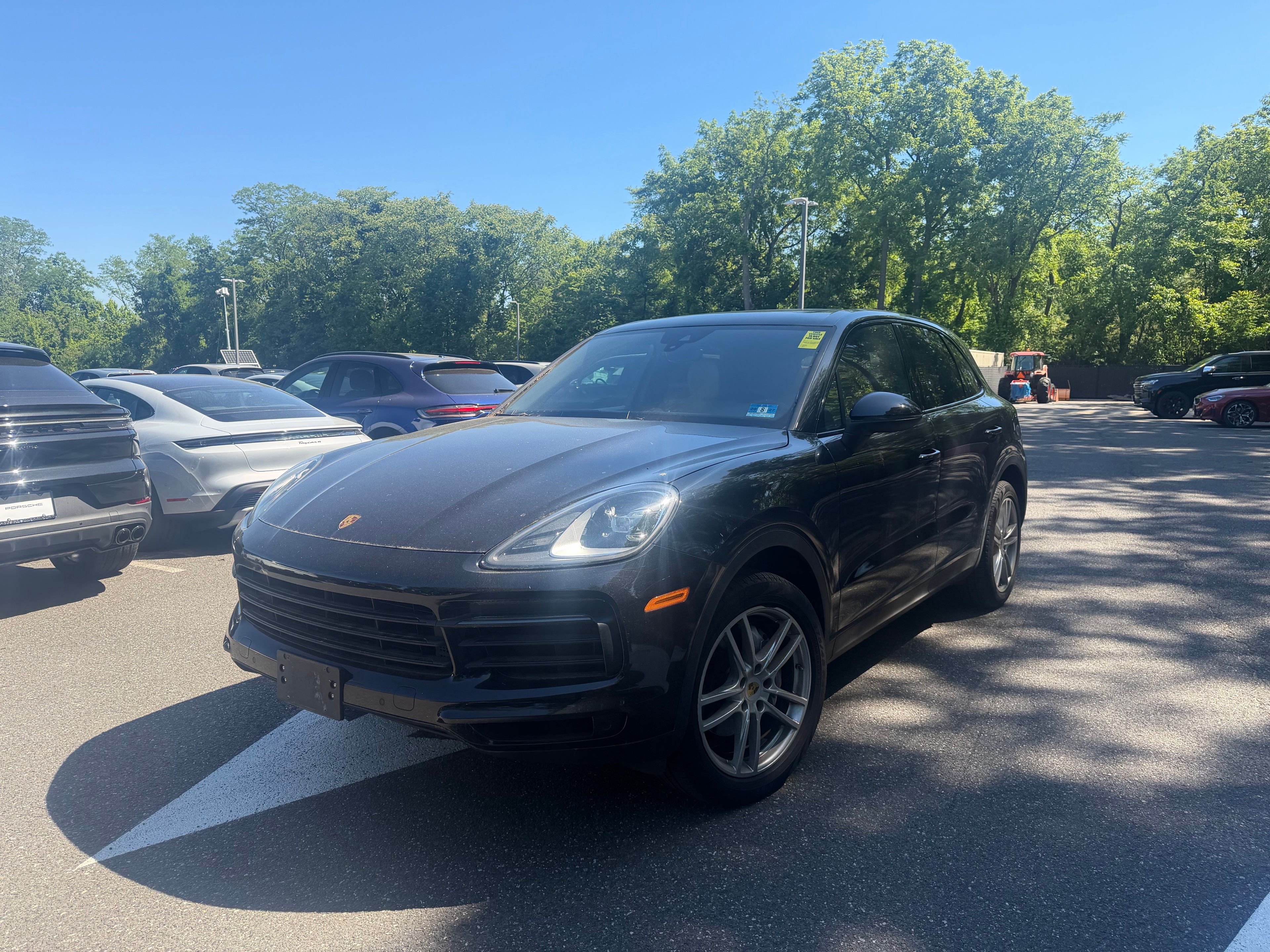 Jet Black Metallic 2020 Porsche Cayenne AWD SUV / Crossover All-Wheel Drive 8-Speed Automatic