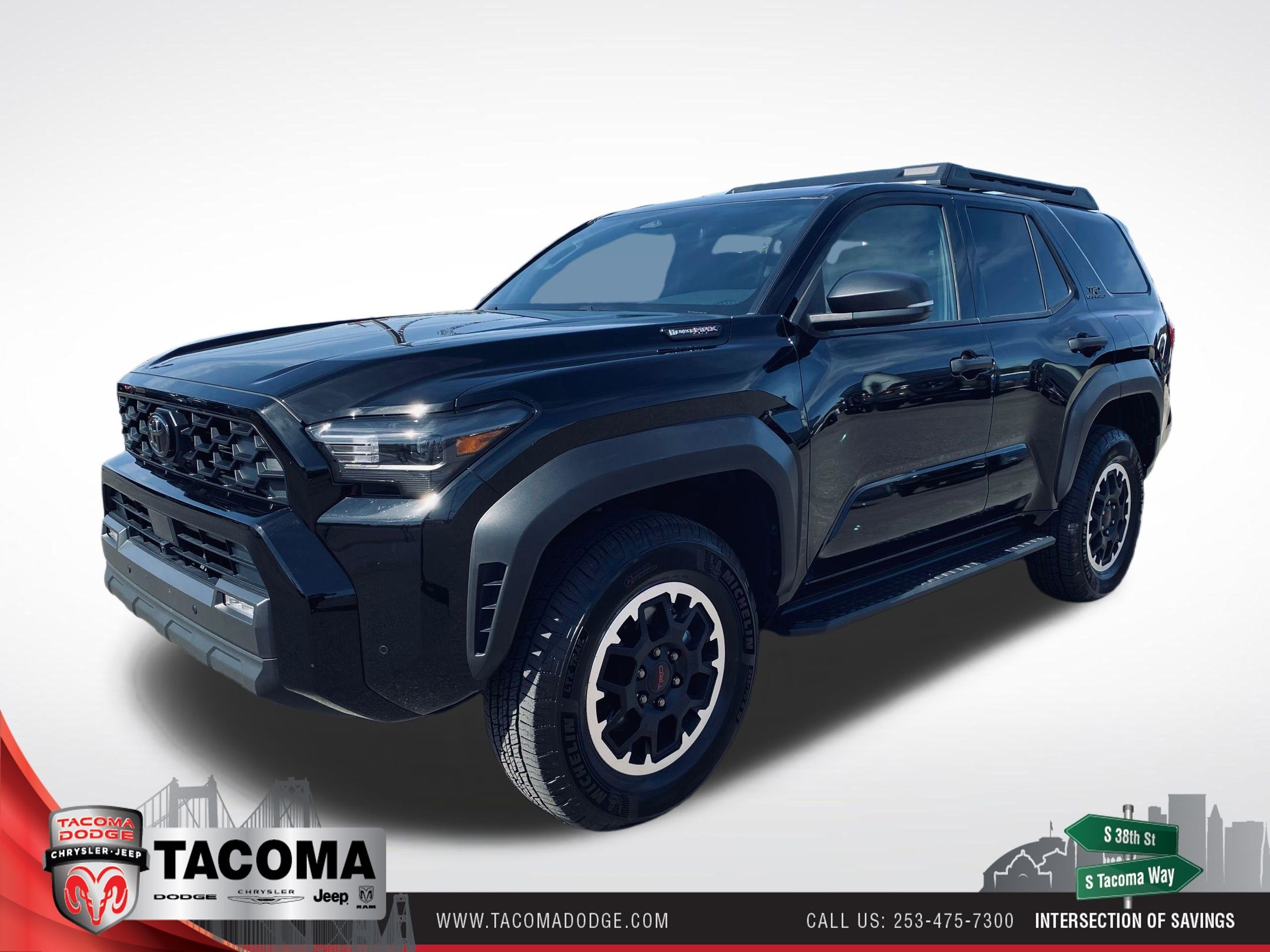 Black 2025 Toyota 4Runner SUV / Crossover Four-Wheel Drive 8-Speed Automatic