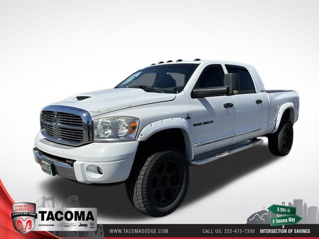 Bright White 2006 Dodge RAM 3500 Pickup Truck Four-Wheel Drive 4-Speed Automatic
