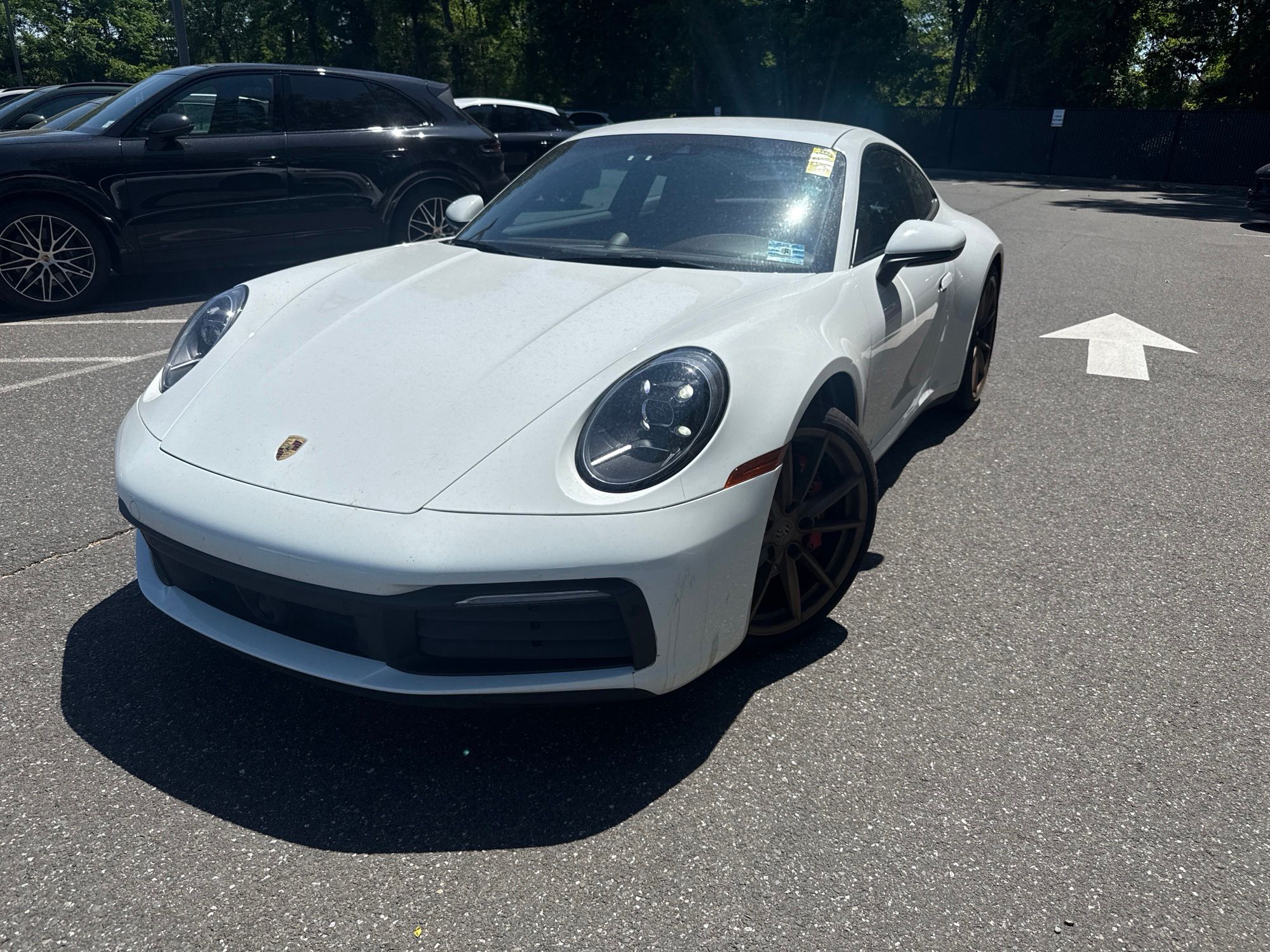 White 2020 Porsche 911 Carrera S Coupe RWD Coupe Rear-Wheel Drive