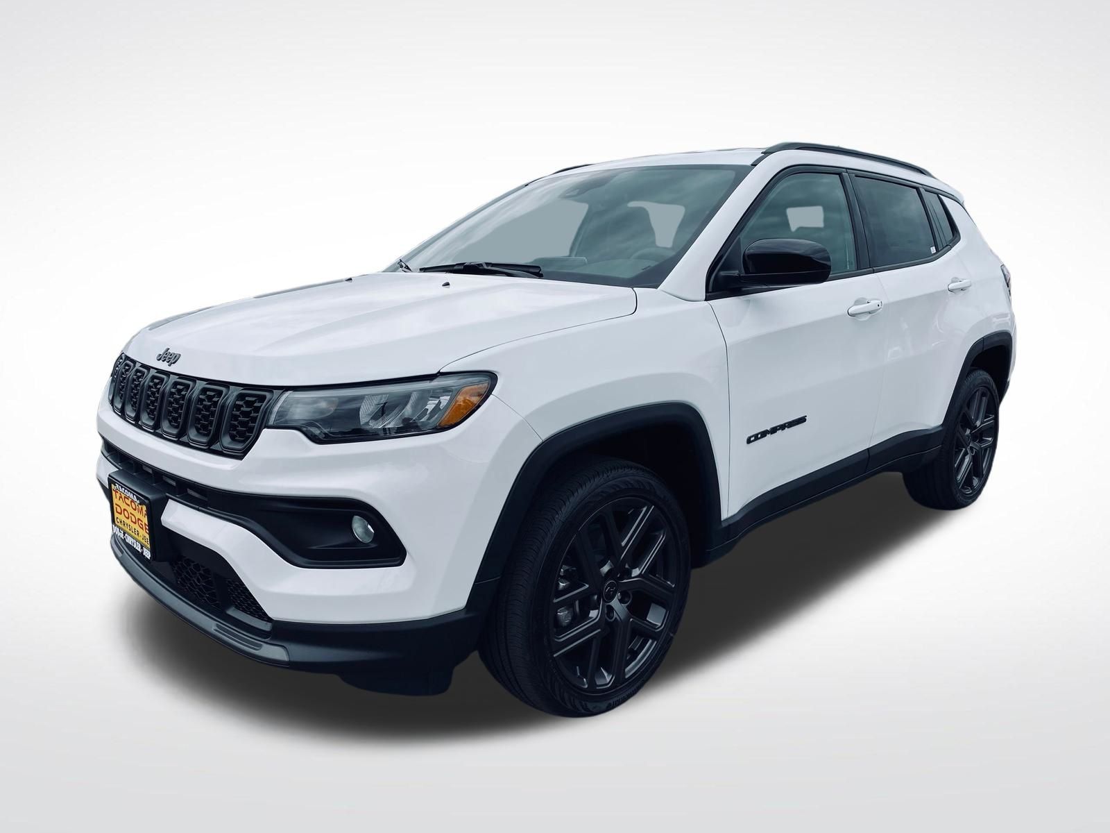 Bright White Clearcoat 2026 Jeep Compass SUV / Crossover Four-Wheel Drive 8-Speed Automatic