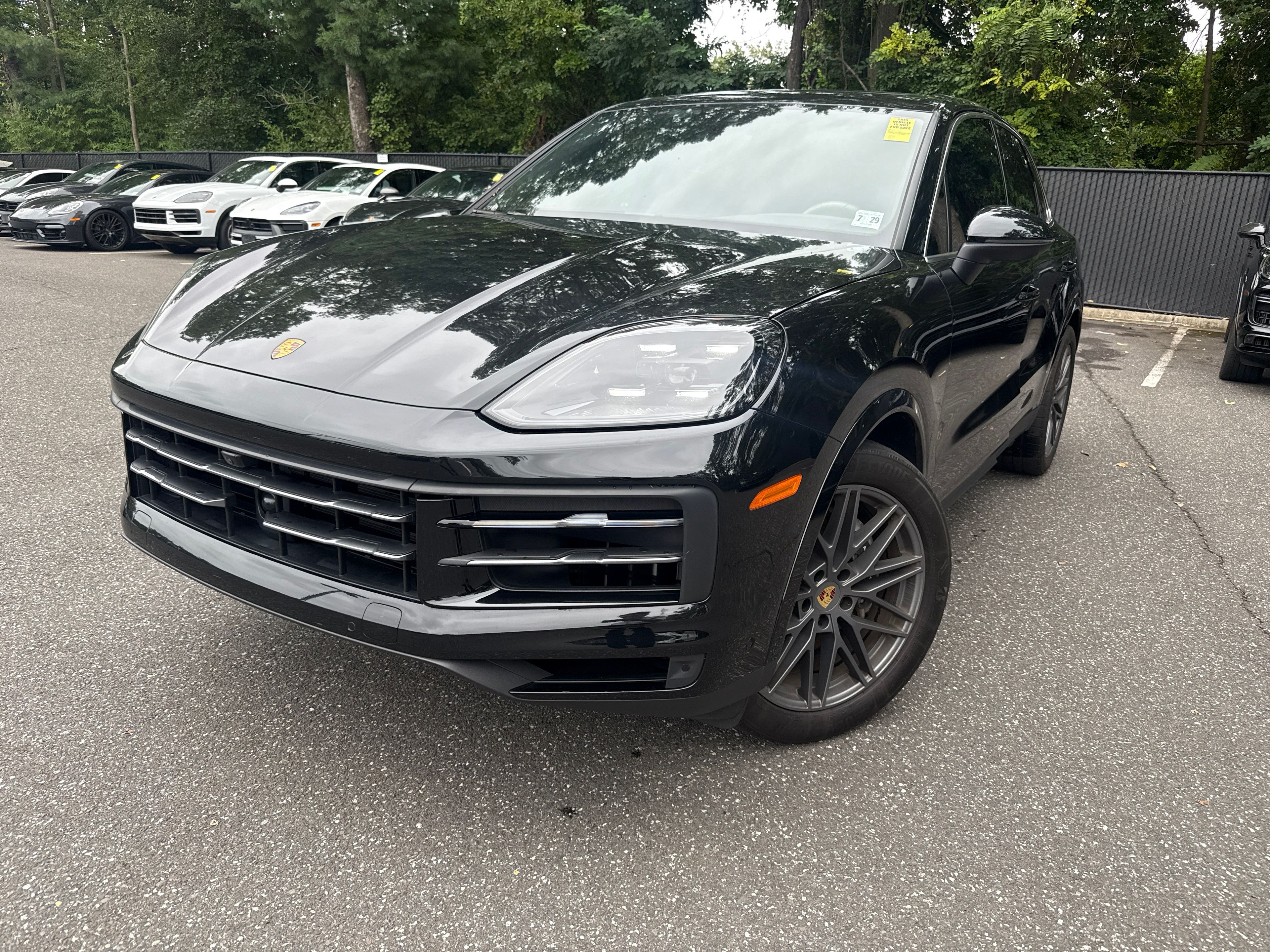 Black 2024 Porsche Cayenne SUV / Crossover All-Wheel Drive 8-Speed Automatic