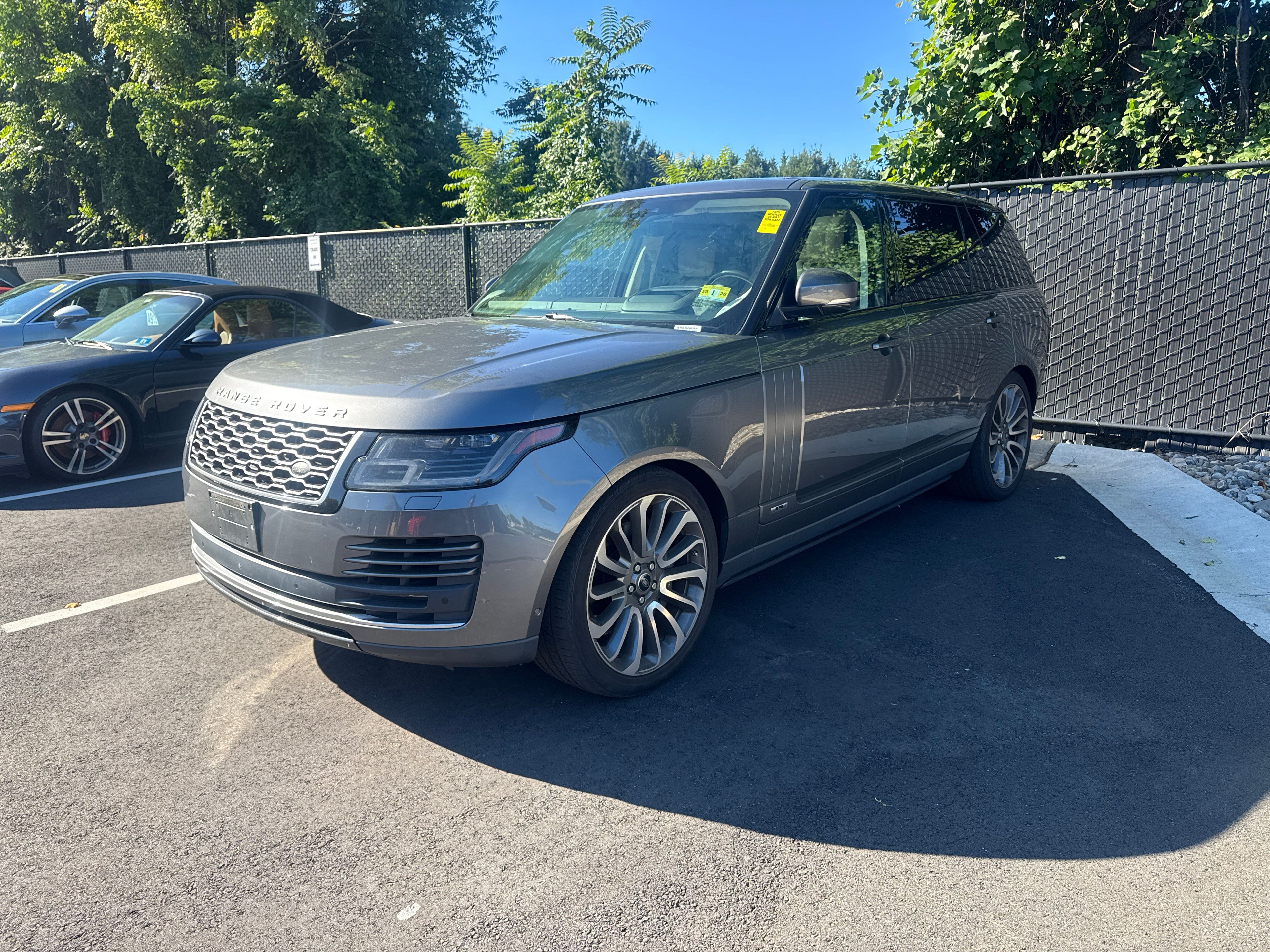 Gray Metallic 2018 Land Rover Range Rover SUV / Crossover All-Wheel Drive 8-Speed Automatic