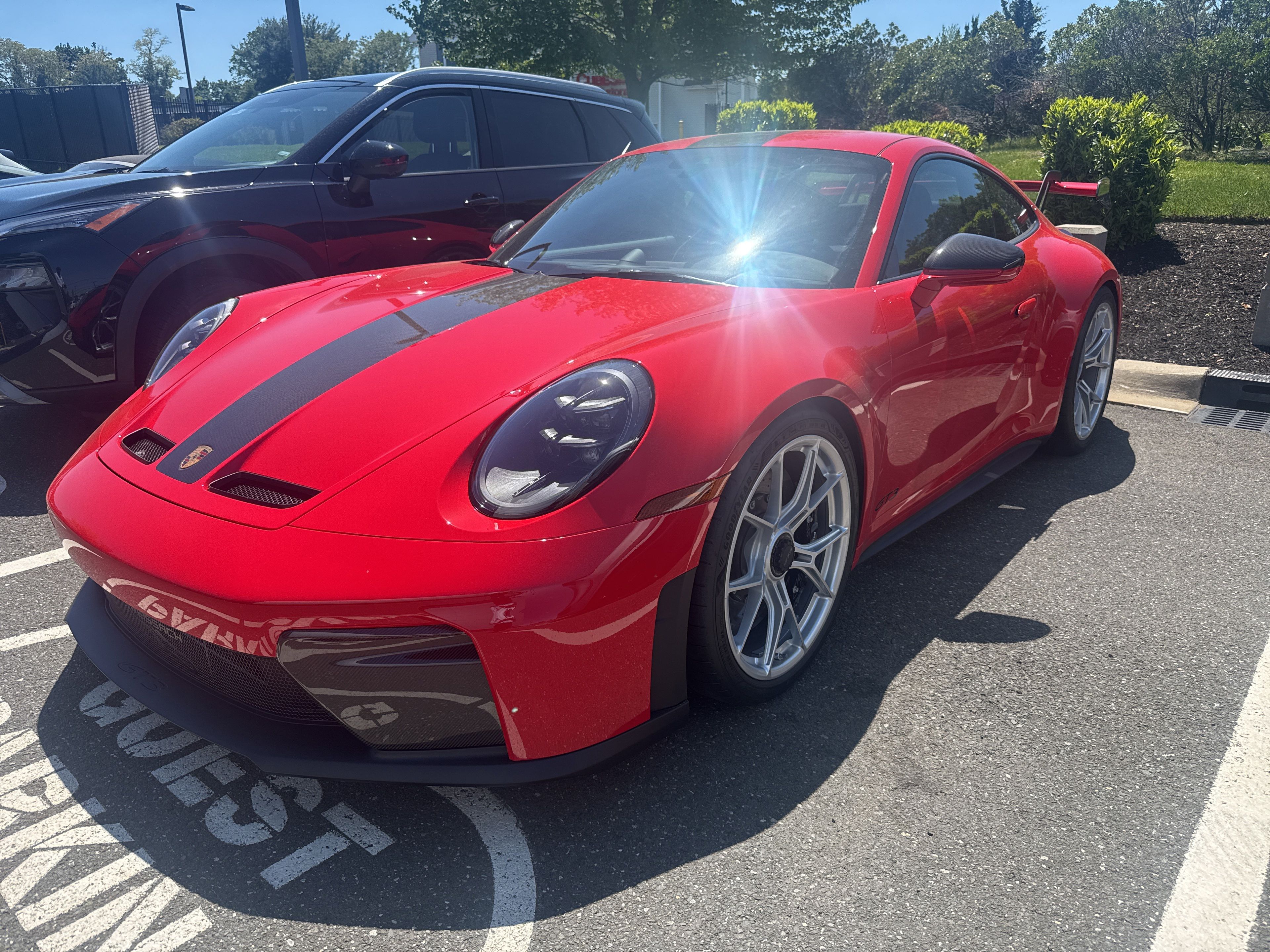 Red 2026 Porsche 911 Coupe Rear-Wheel Drive 6-Speed Manual