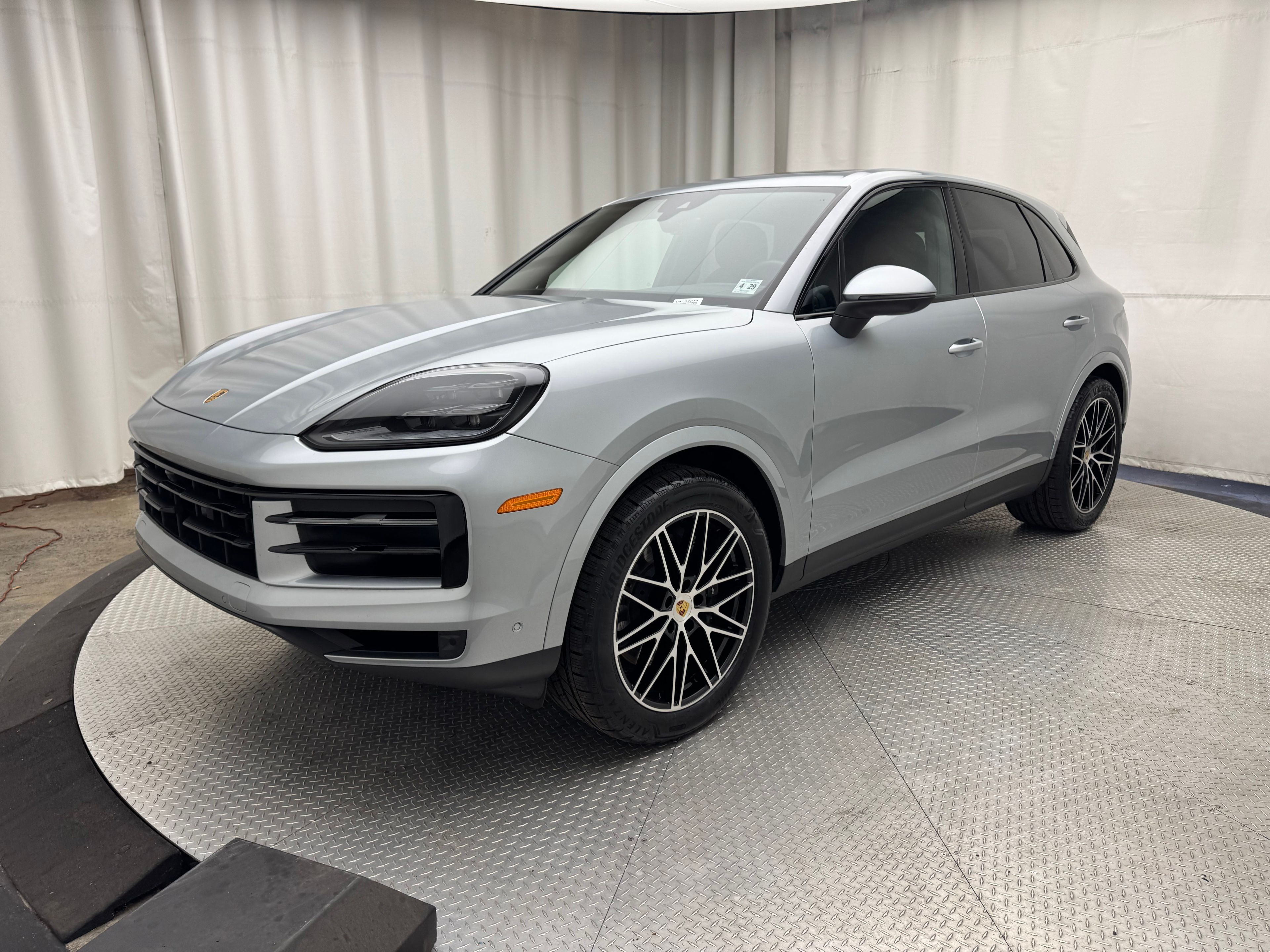 Silver Metallic 2024 Porsche Cayenne SUV / Crossover All-Wheel Drive 8-Speed Automatic