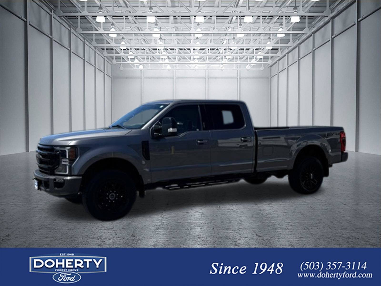 Carbonized Gray Metallic 2022 Ford F-350 Super Duty Pickup Truck Four-Wheel Drive Automatic