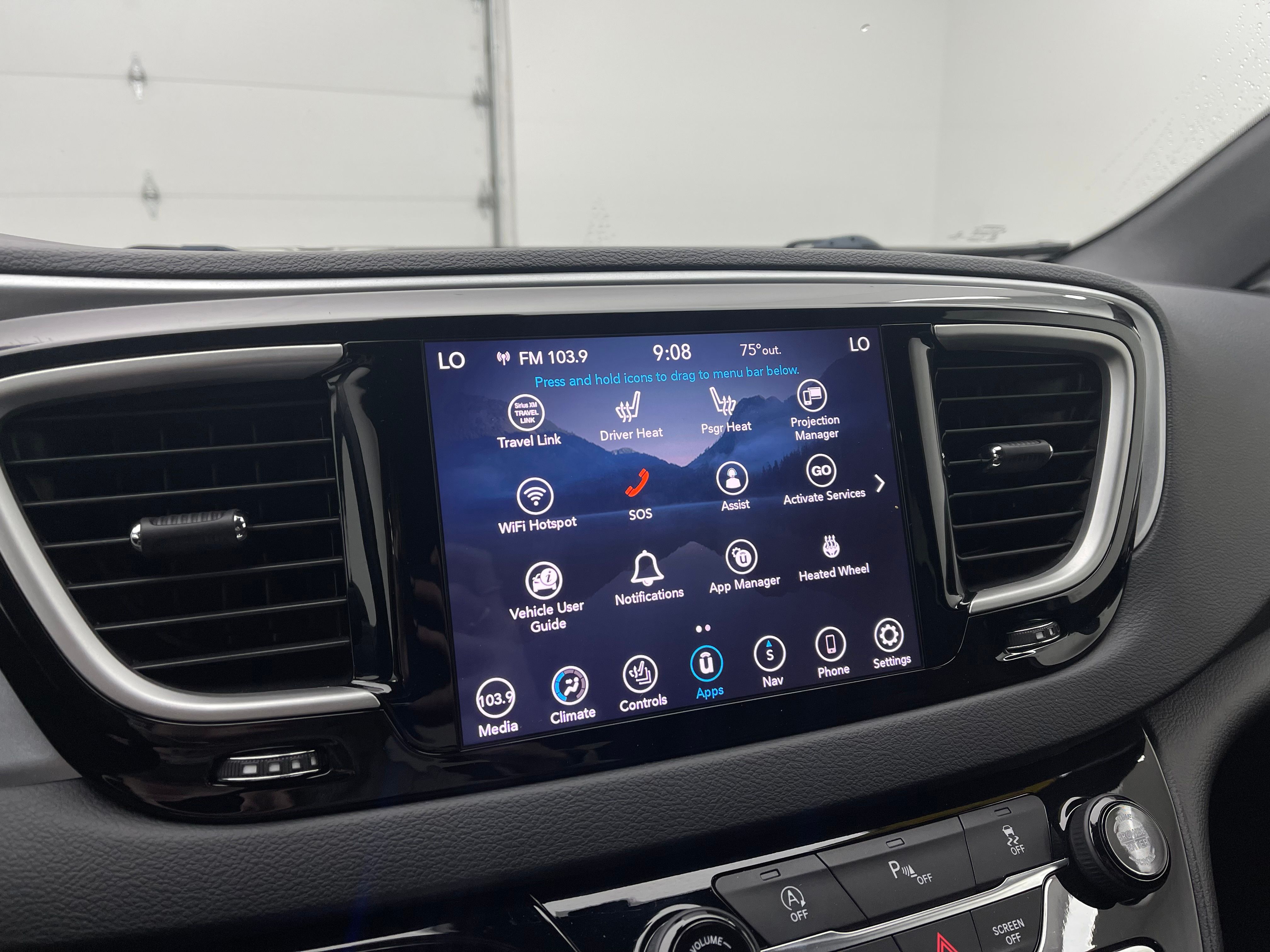 Used 2020 Granite Crystal Metallic Clearcoat Chrysler Touring L Plus image 25