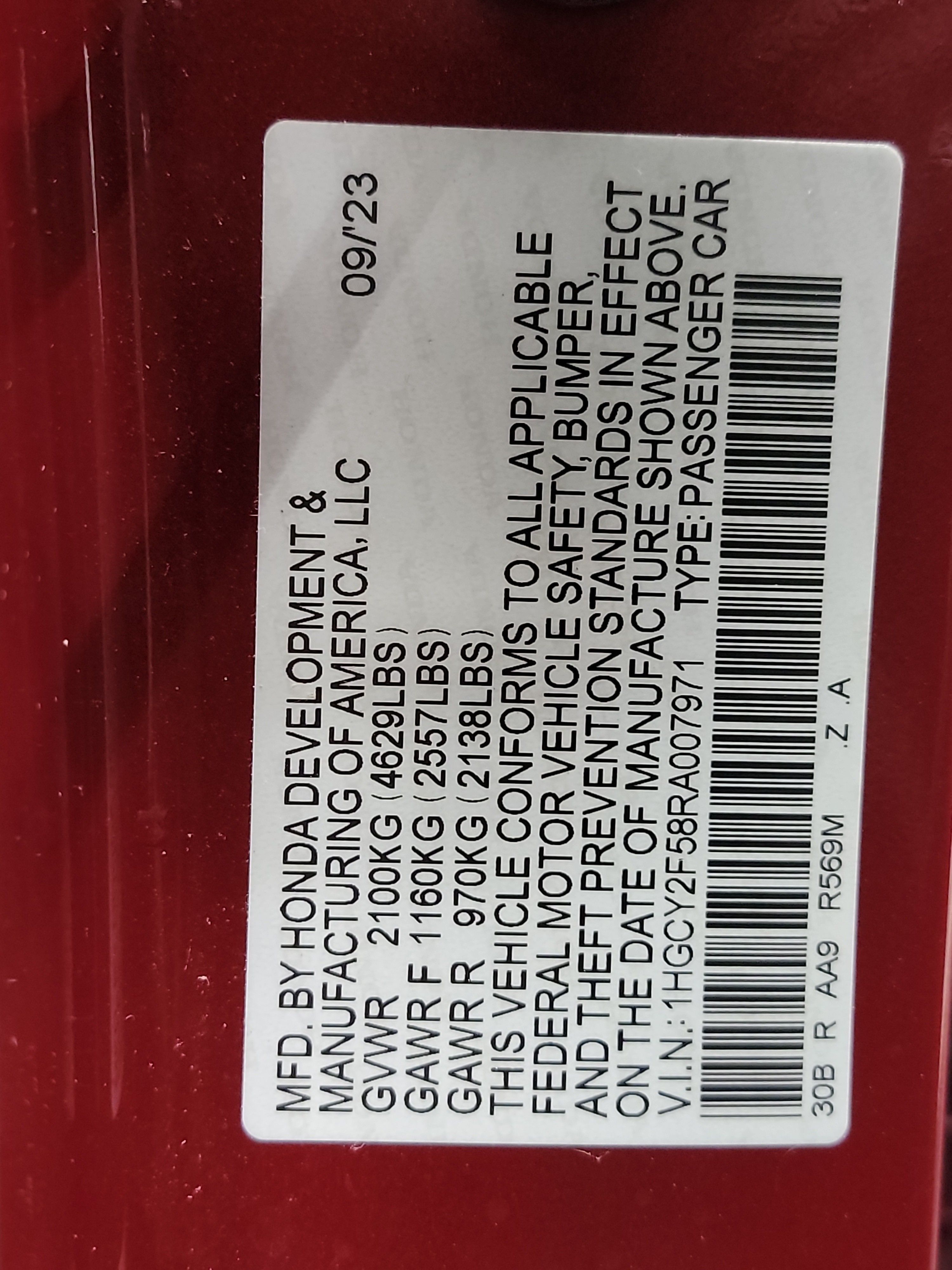 2024 Honda Accord Hybrid Sport photo