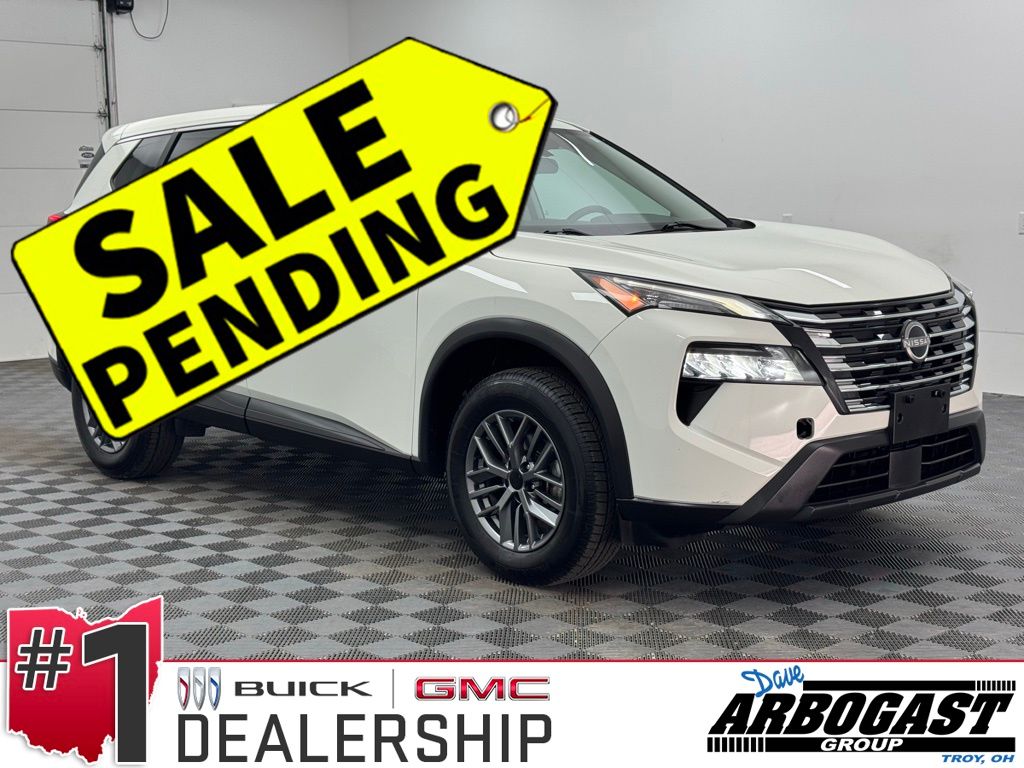 Glacier White 2024 Nissan Rogue SUV / Crossover All-Wheel Drive Continuously Variable Transmission