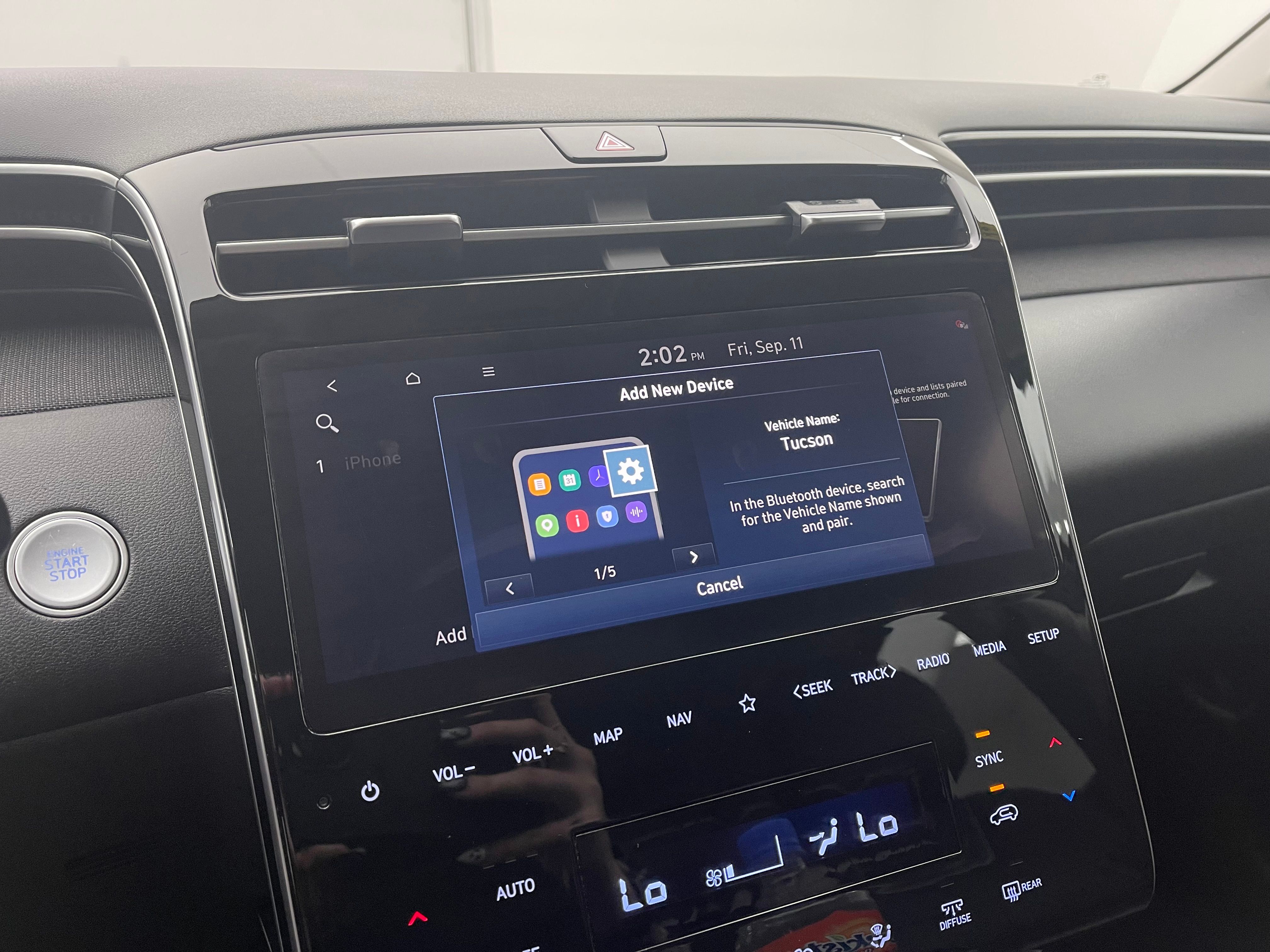Used 2023 Amazon Gray Hyundai Limited image 29