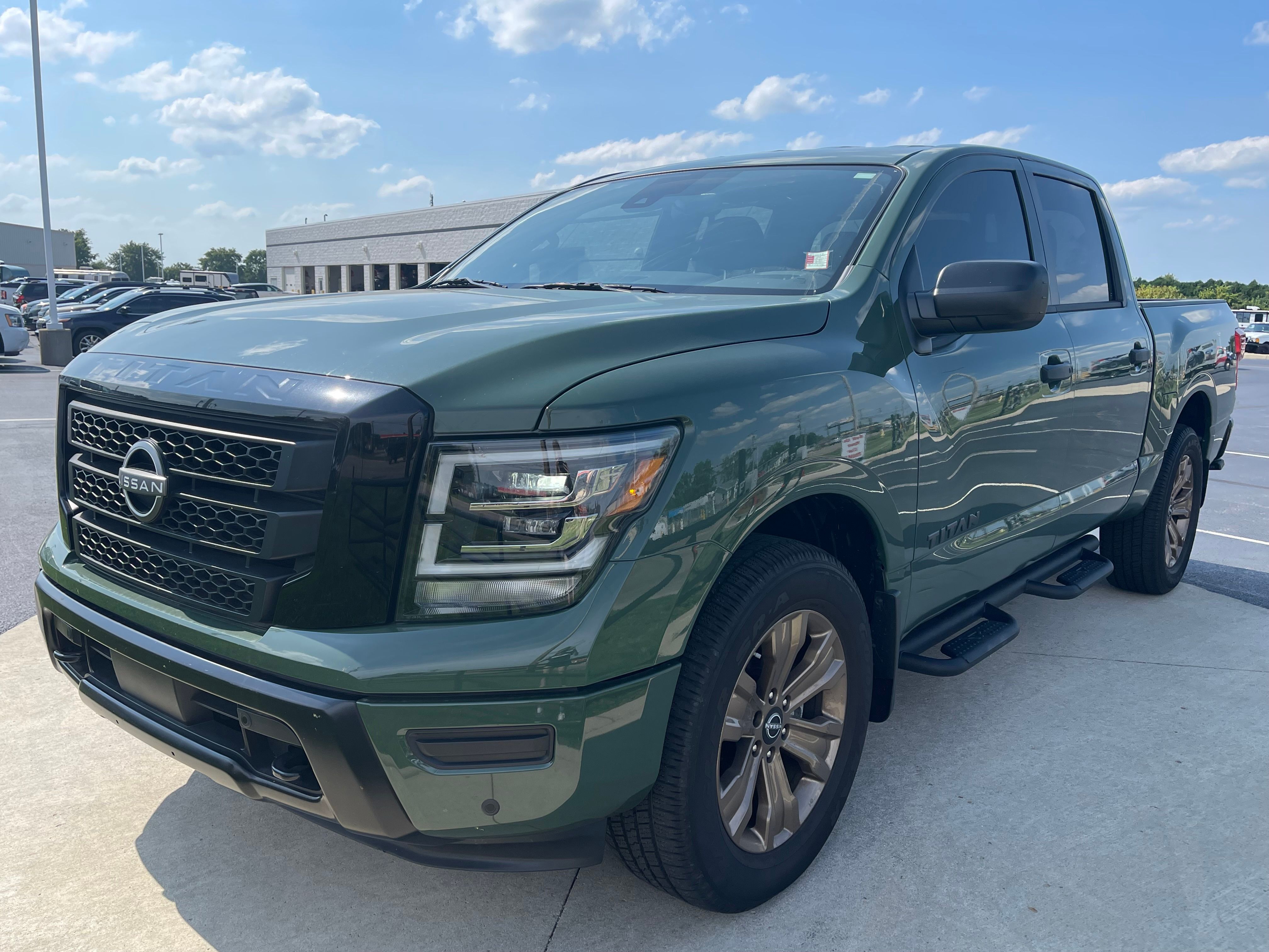Used 2024 Tactical Green Metallic Nissan SV image 3