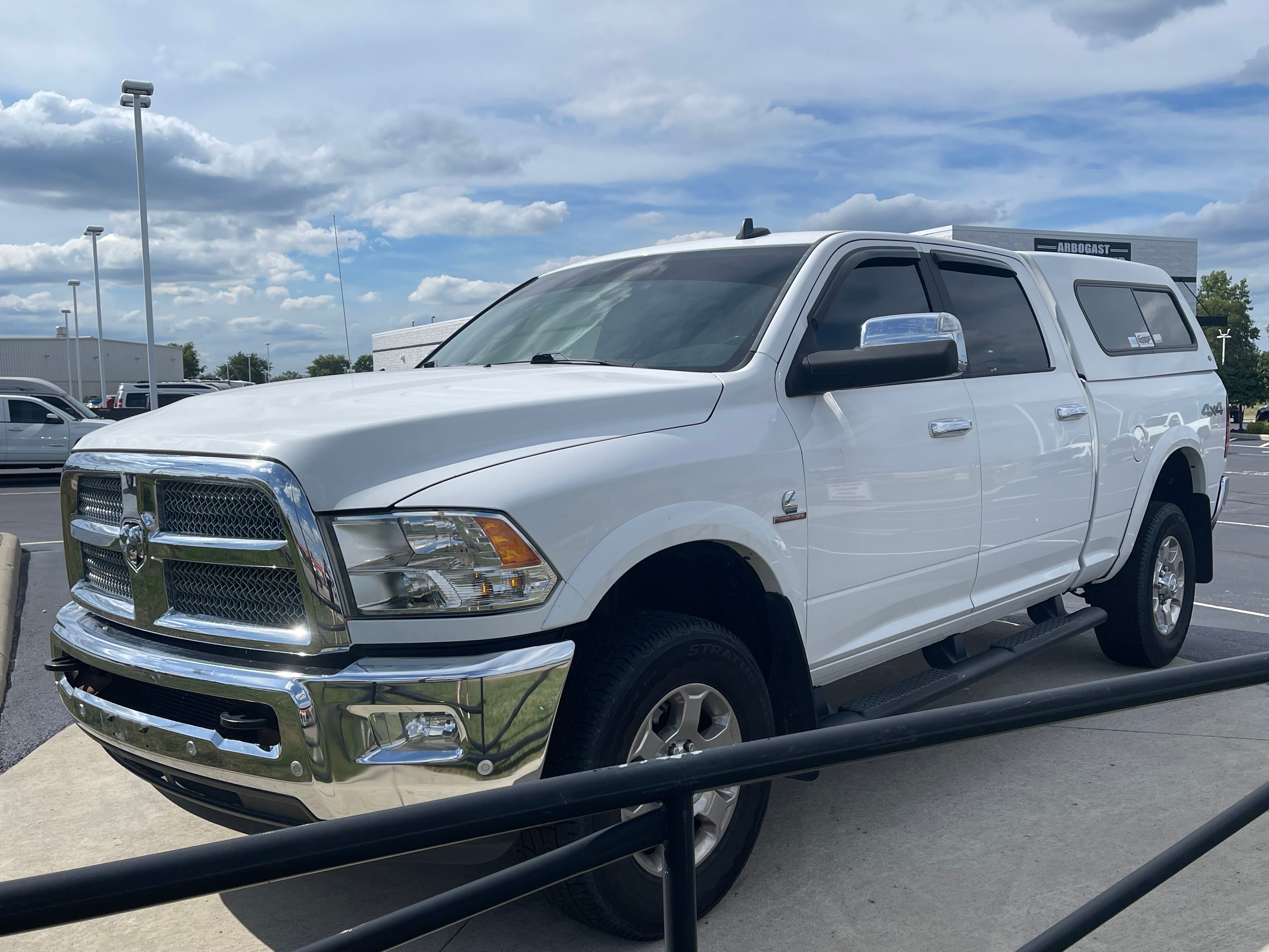 Used 2018 Bright White Clearcoat Ram Big Horn image 3