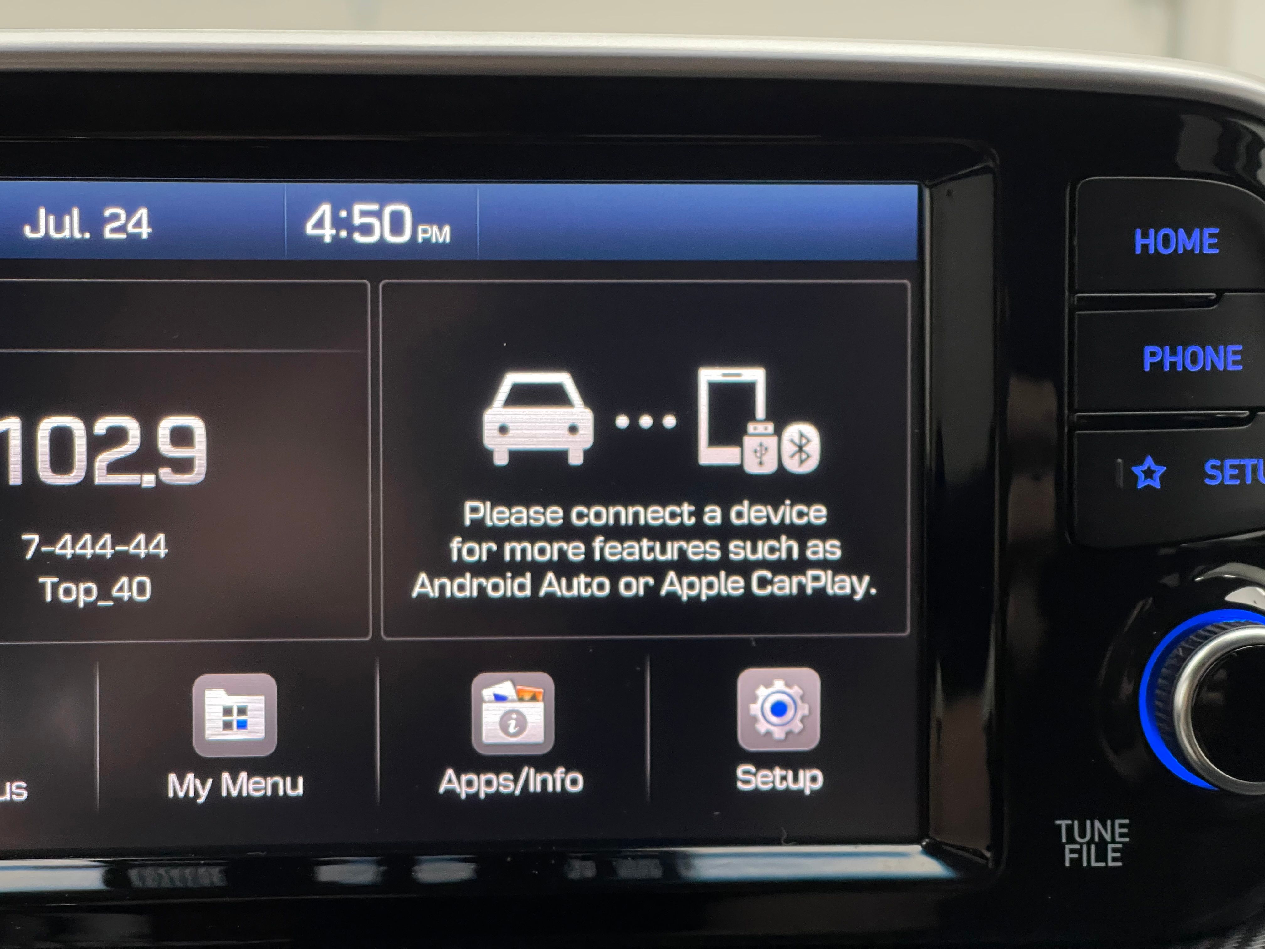 Used 2021 Dusk Blue Hyundai SE image 21