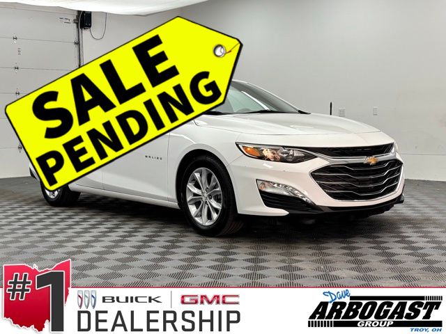 Summit White 2024 Chevrolet Malibu Sedan Front-Wheel Drive Continuously Variable Transmission