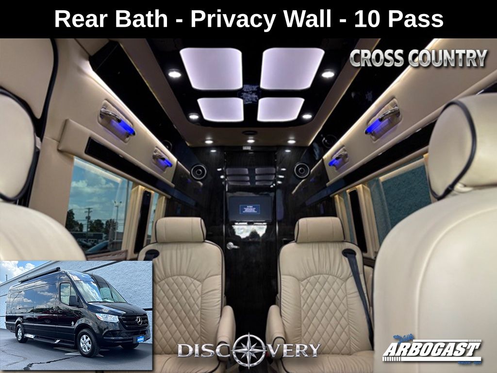 Black 2019 Mercedes-Benz Sprinter Cargo Van 4X2 7-Speed Automatic