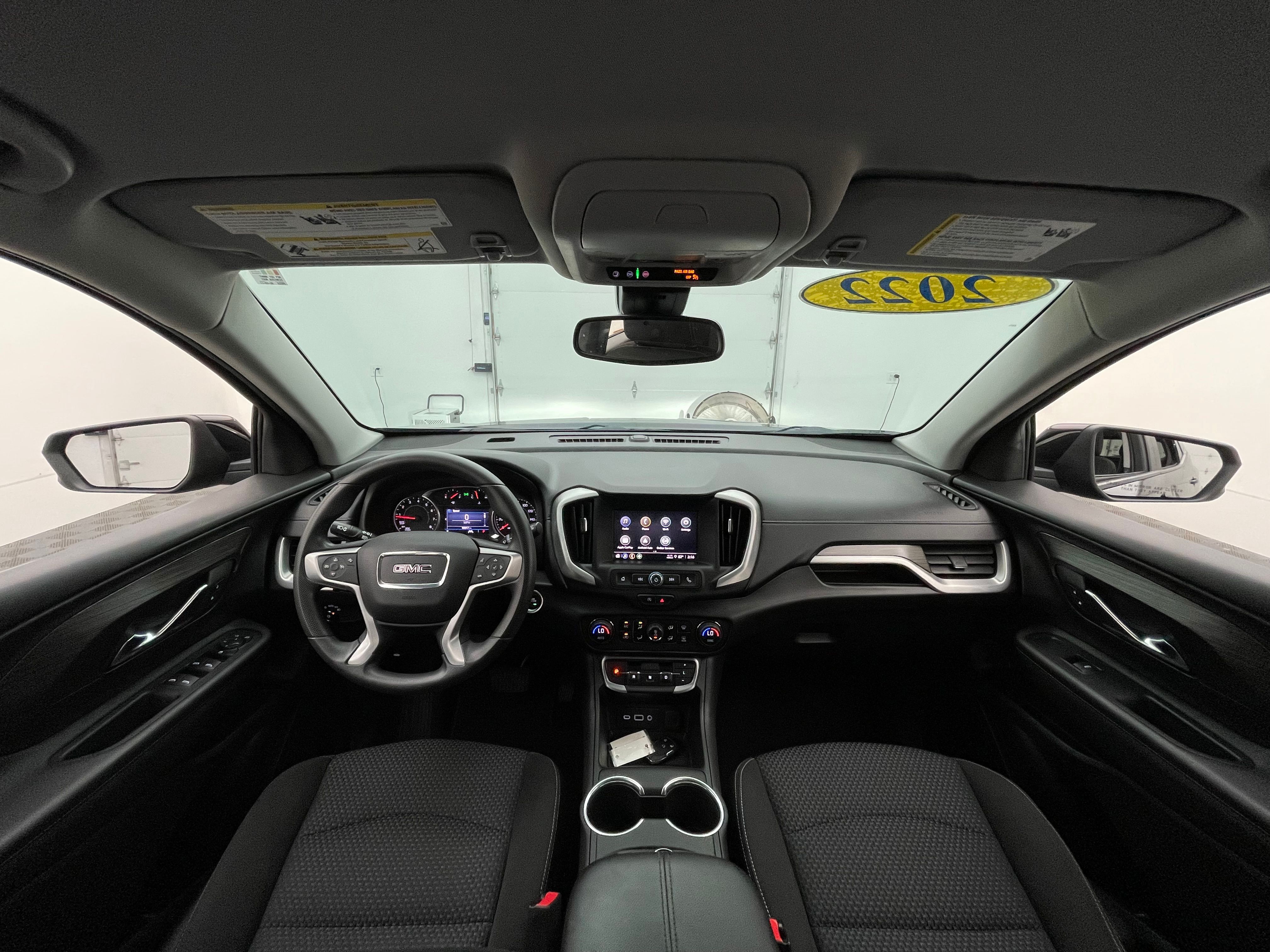Used 2022 Ebony Twilight Metallic GMC SLE image 3