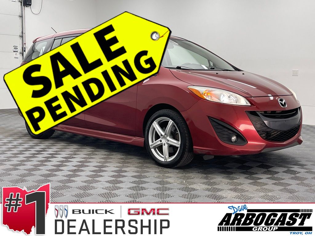 Zeal Red Mica 2014 Mazda MAZDA5 Minivan Front-Wheel Drive 5-Speed Automatic Overdrive