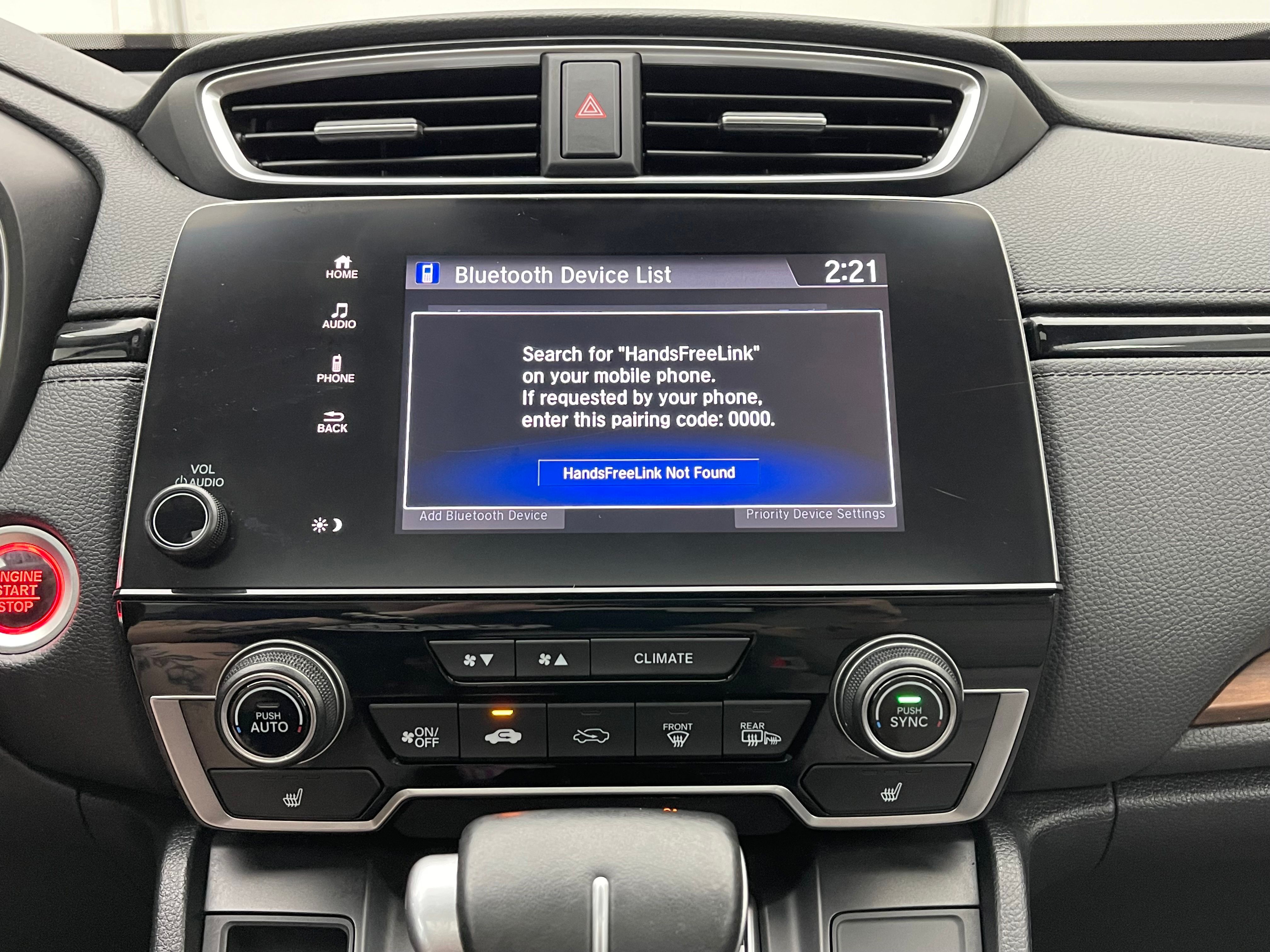 Used 2022 Obsidian Blue Pearl Honda EX-L image 26