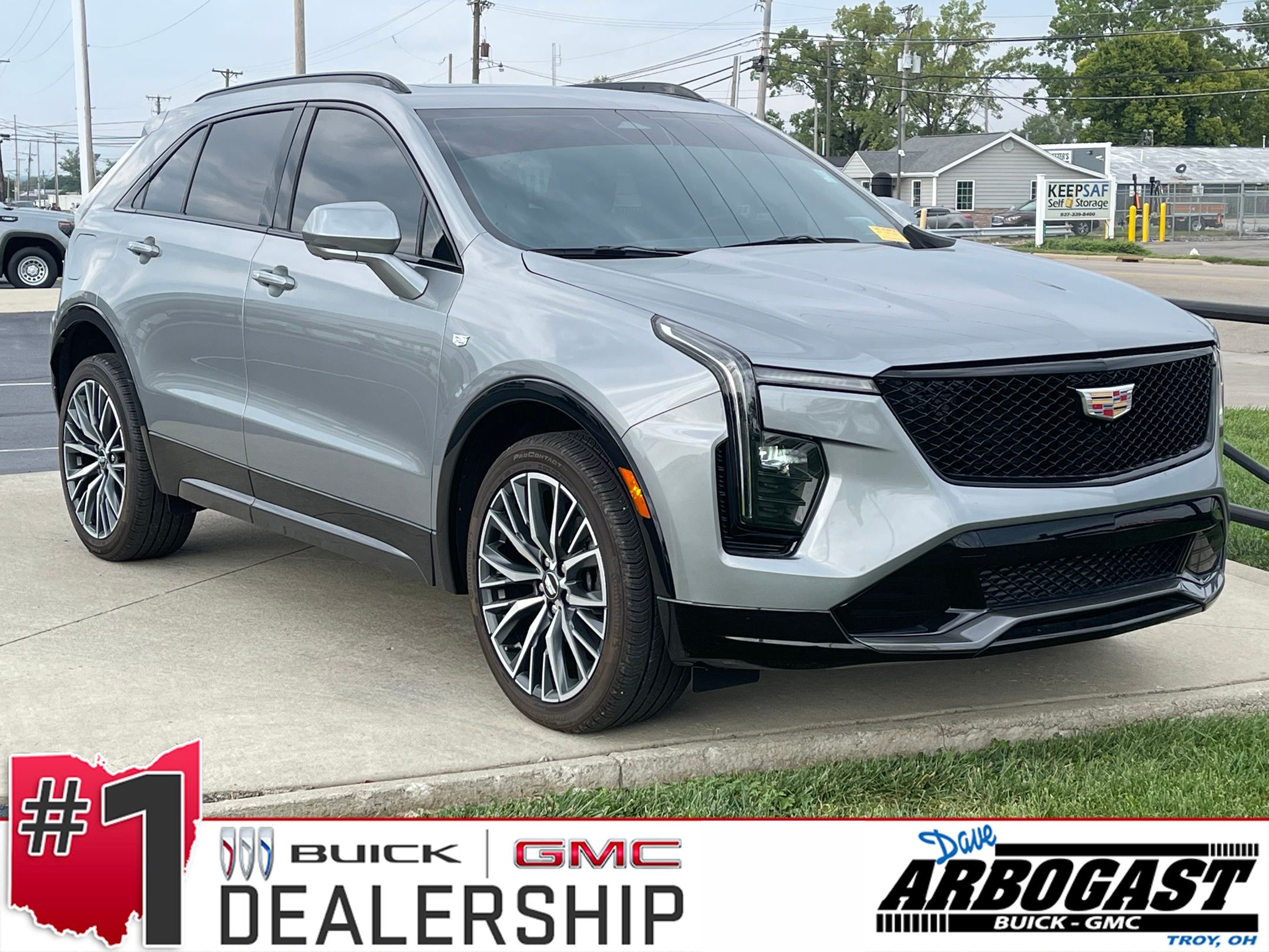 Argent Silver Metallic 2025 Cadillac XT4 SUV / Crossover Four-Wheel Drive 9-Speed Automatic