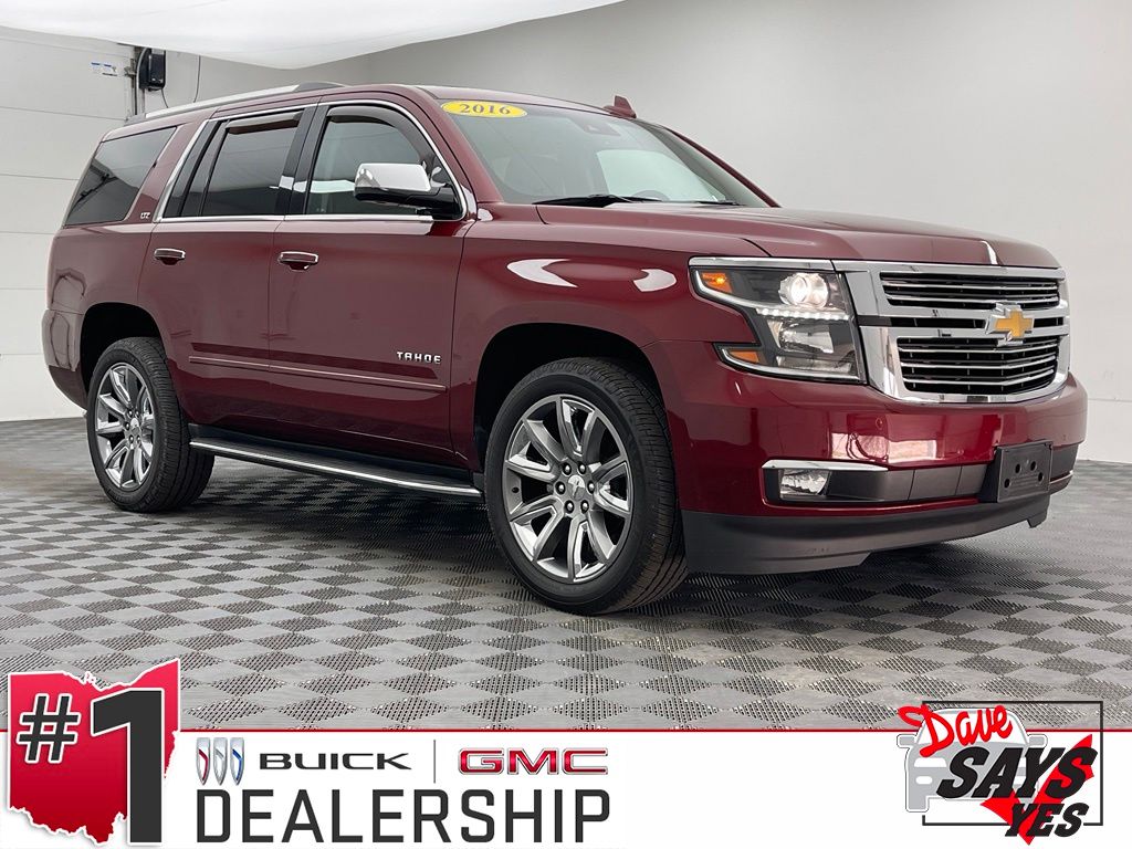 Siren Red Tintcoat 2016 Chevrolet Tahoe SUV / Crossover Four-Wheel Drive 6-Speed Automatic Overdrive
