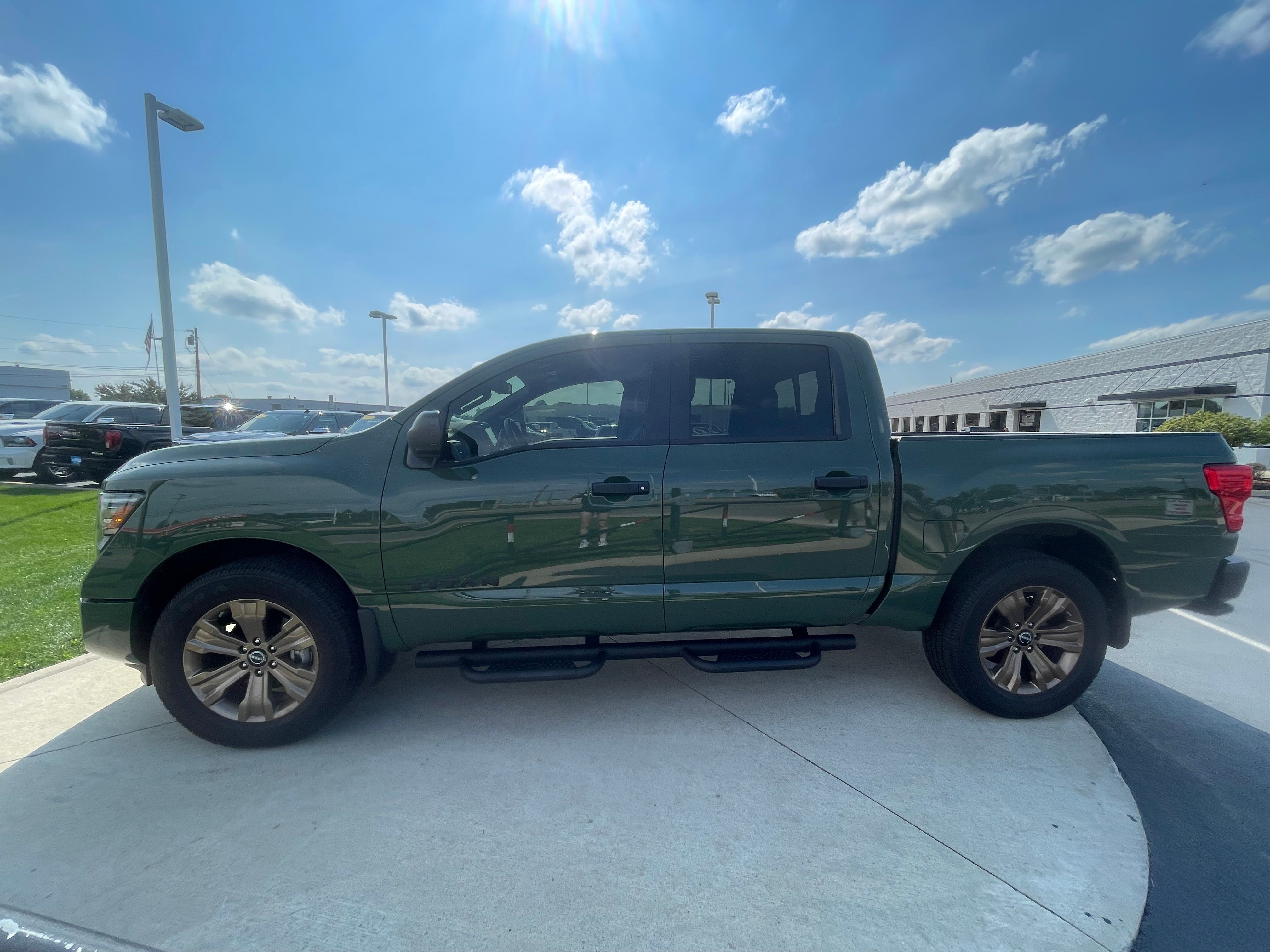 Used 2024 Tactical Green Metallic Nissan SV image 4