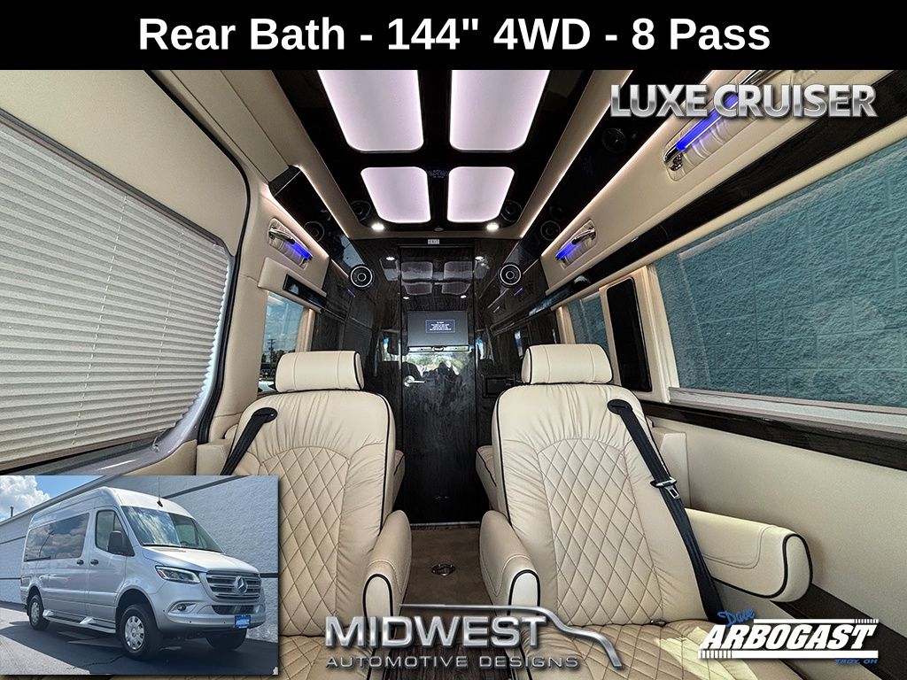 Silver 2020 Mercedes-Benz Sprinter Cargo Van Four-Wheel Drive 7-Speed Automatic