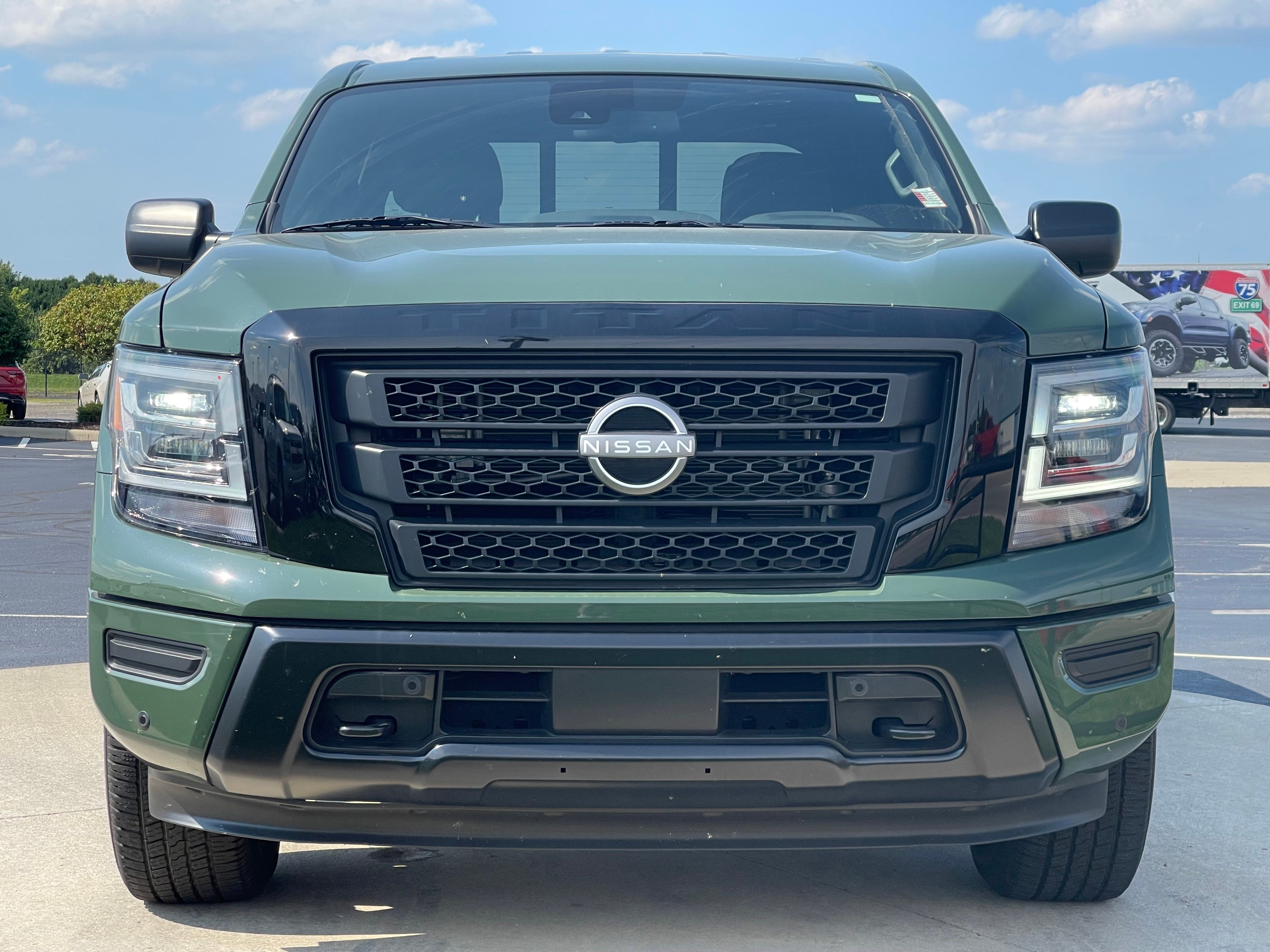 Used 2024 Tactical Green Metallic Nissan SV image 2