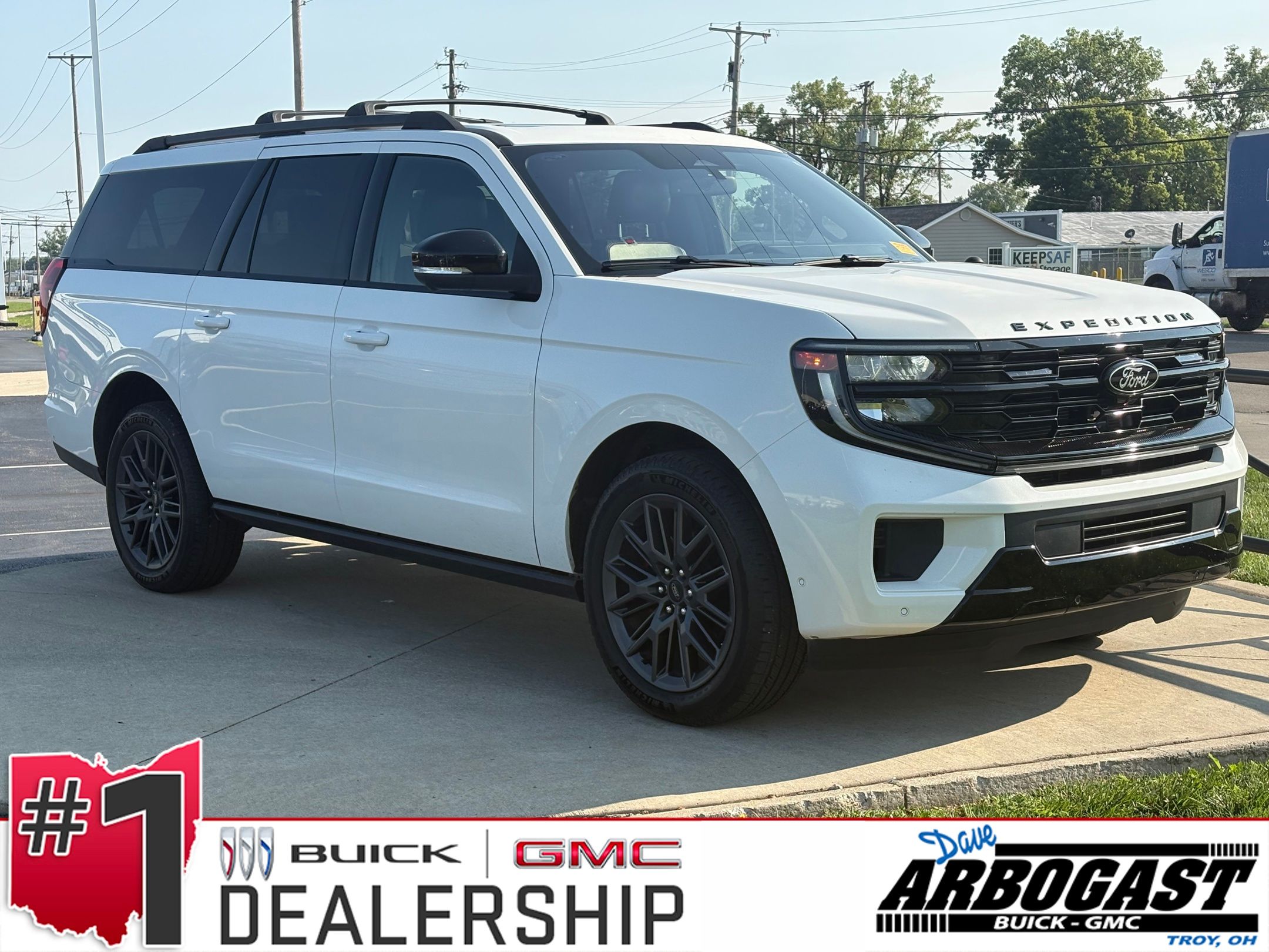 White Metallic 2025 Ford Expedition SUV / Crossover Four-Wheel Drive Automatic