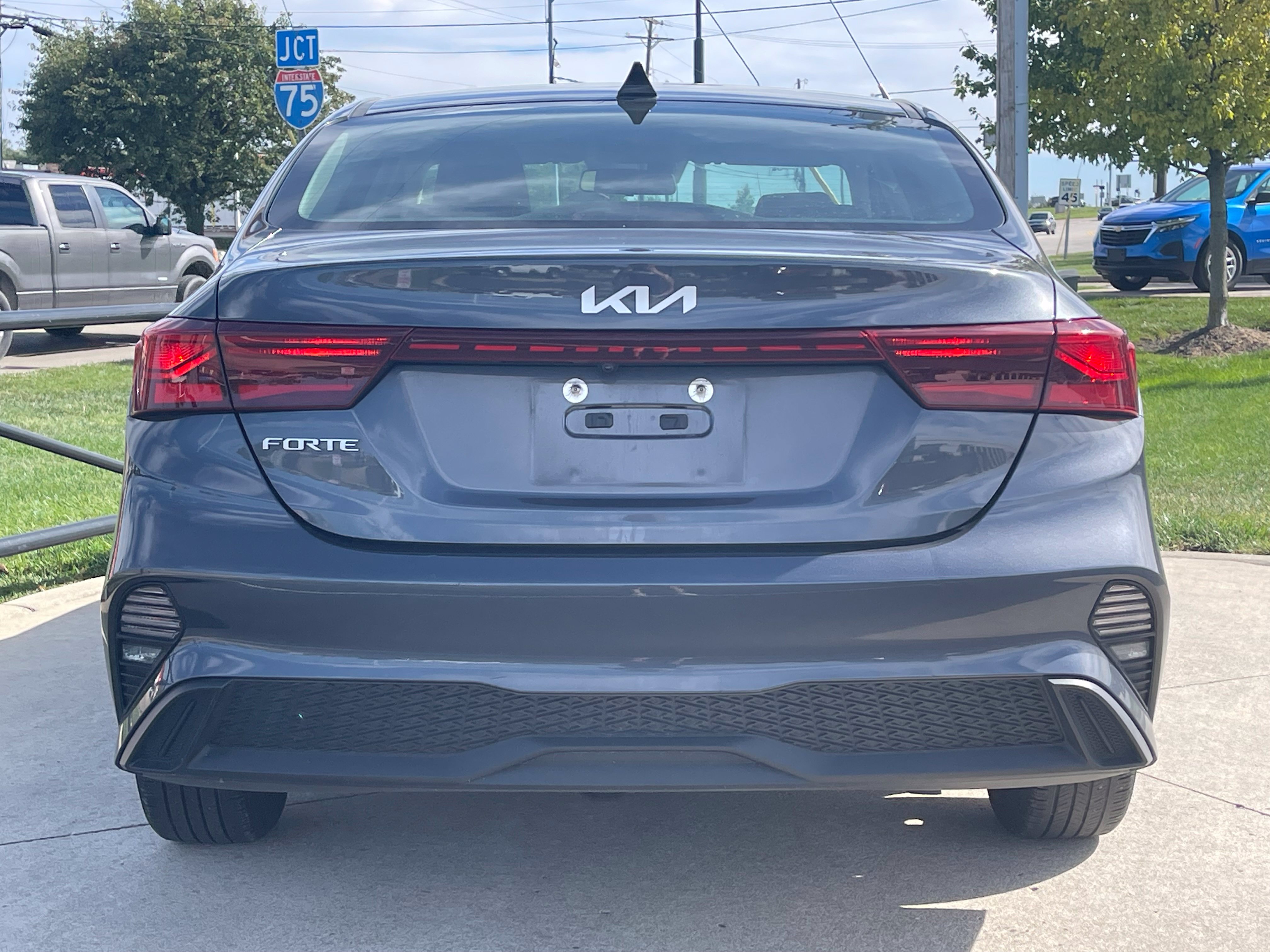 Used 2024 Gravity Gray Kia LXS image 6