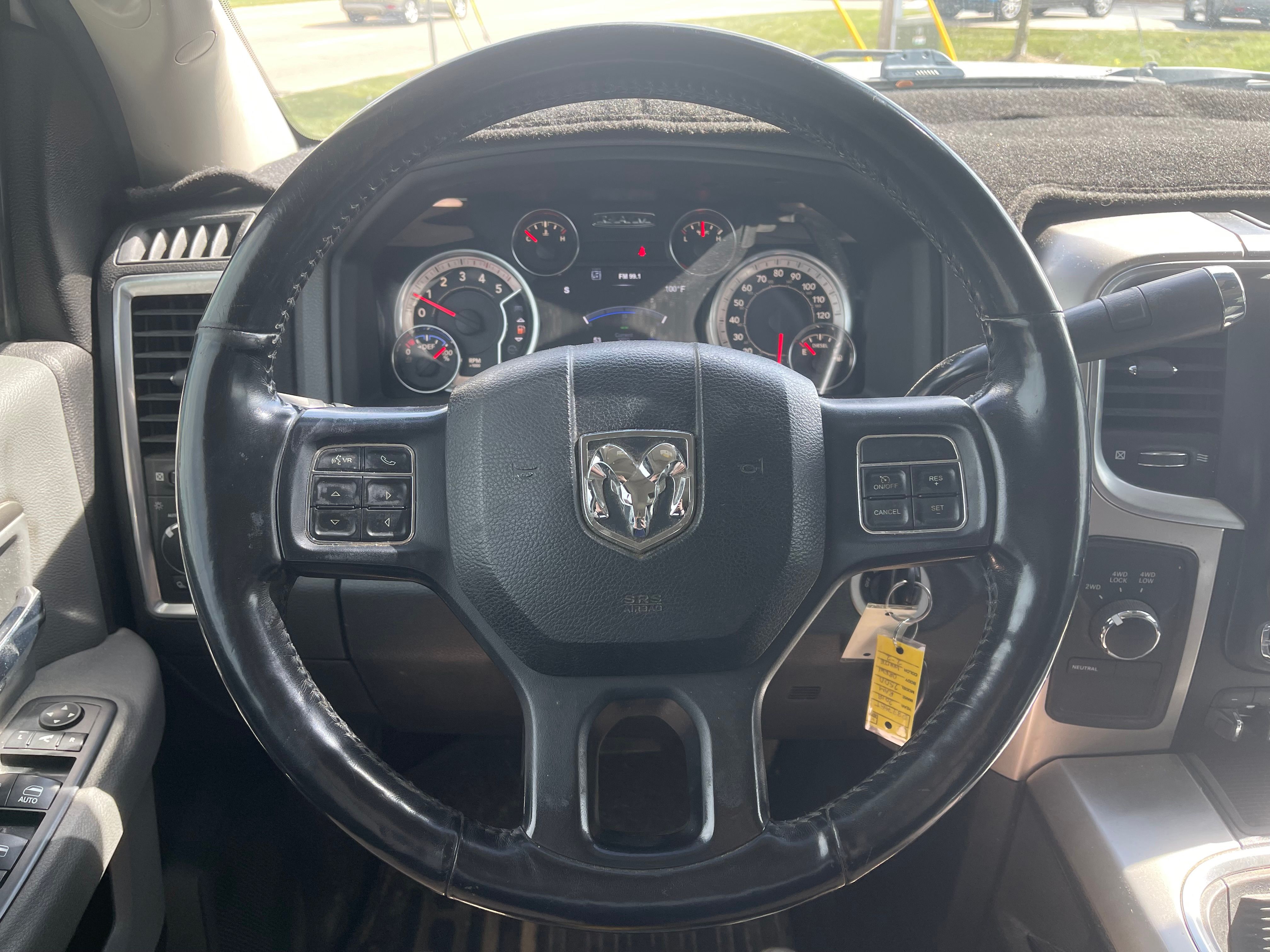 Used 2018 Bright White Clearcoat Ram Big Horn image 9