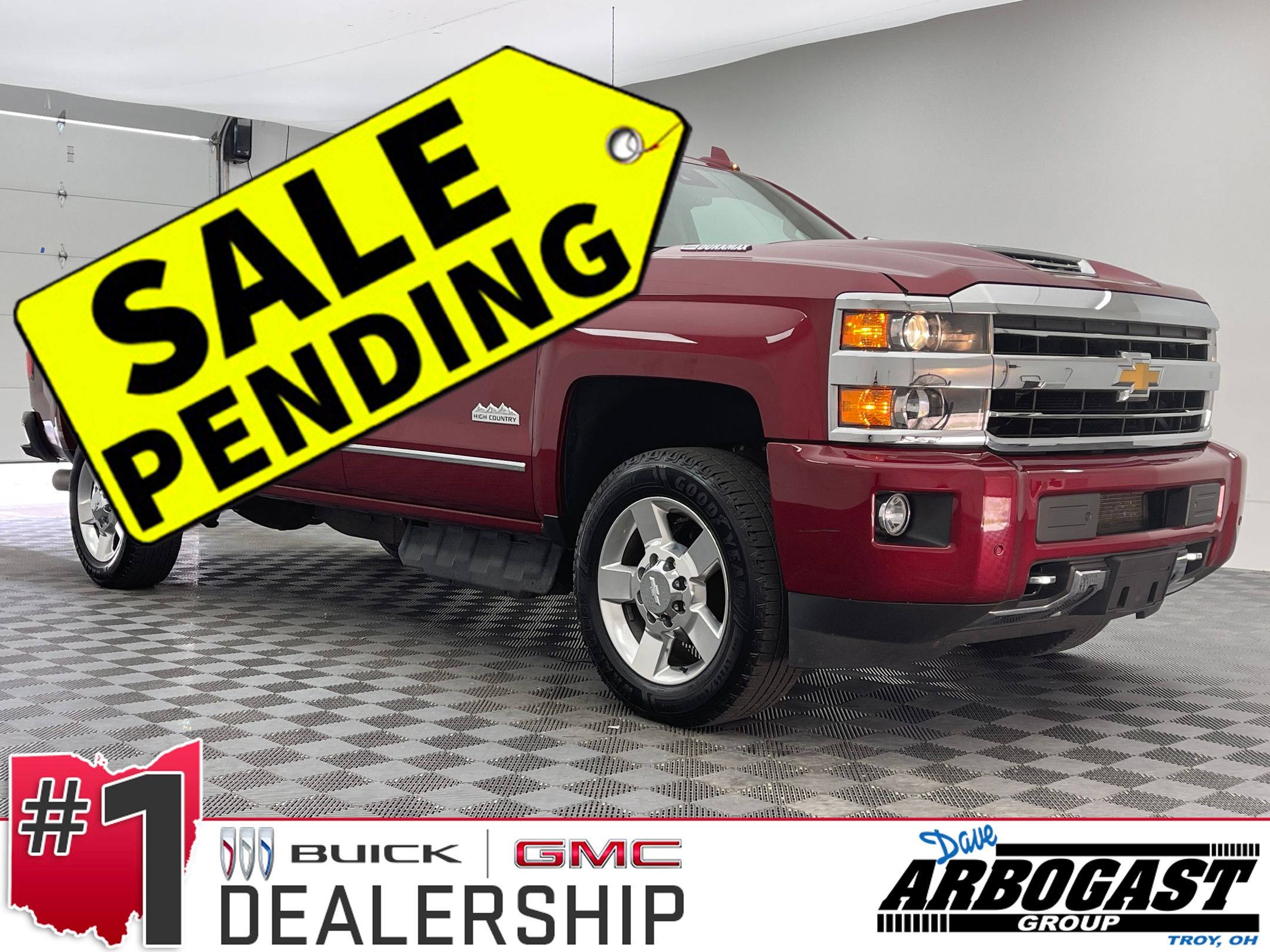 Cajun Red Tintcoat 2019 Chevrolet Silverado 2500HD Pickup Truck Four-Wheel Drive 6-Speed Automatic