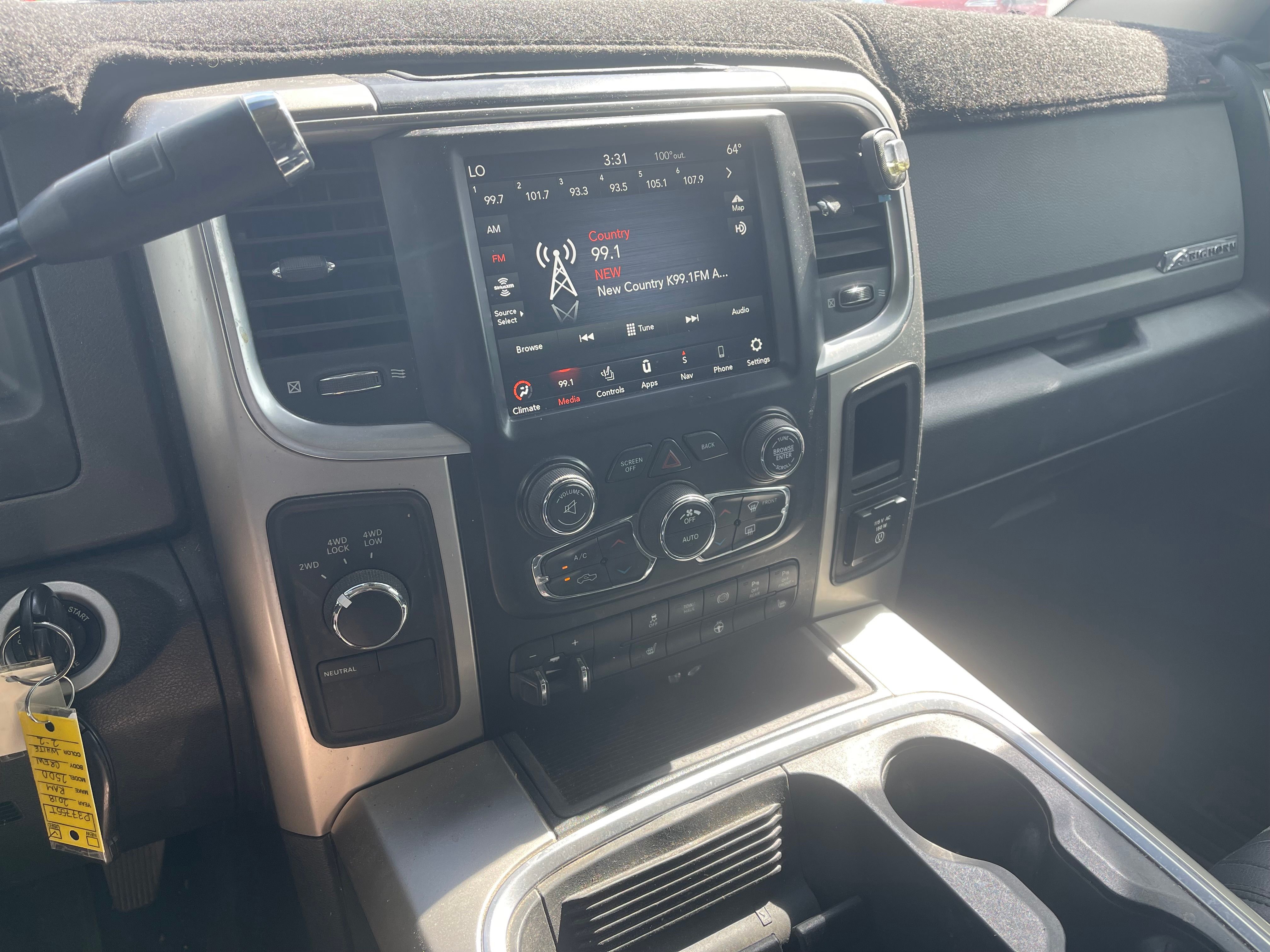 Used 2018 Bright White Clearcoat Ram Big Horn image 11