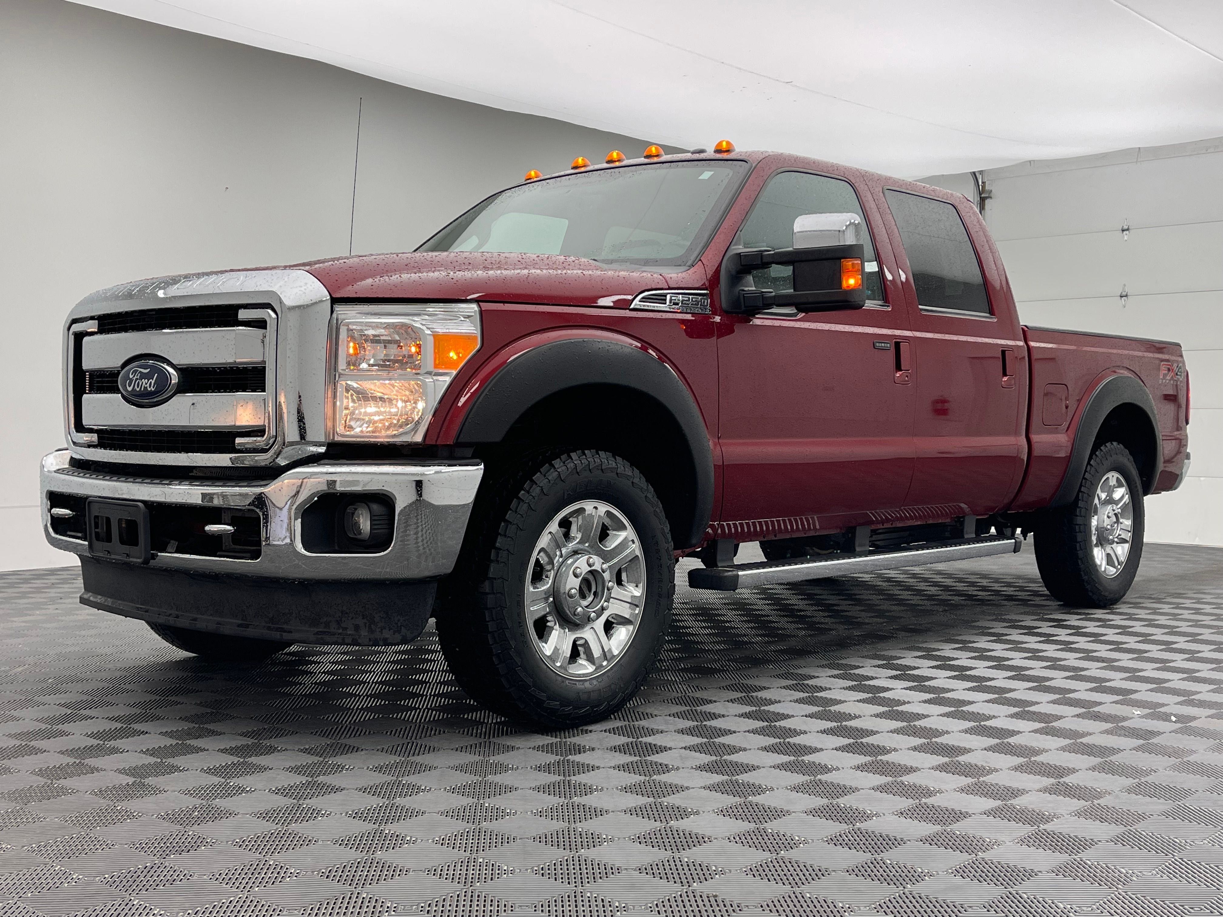 Used 2015 Ruby Red Metallic Ford Lariat image 2