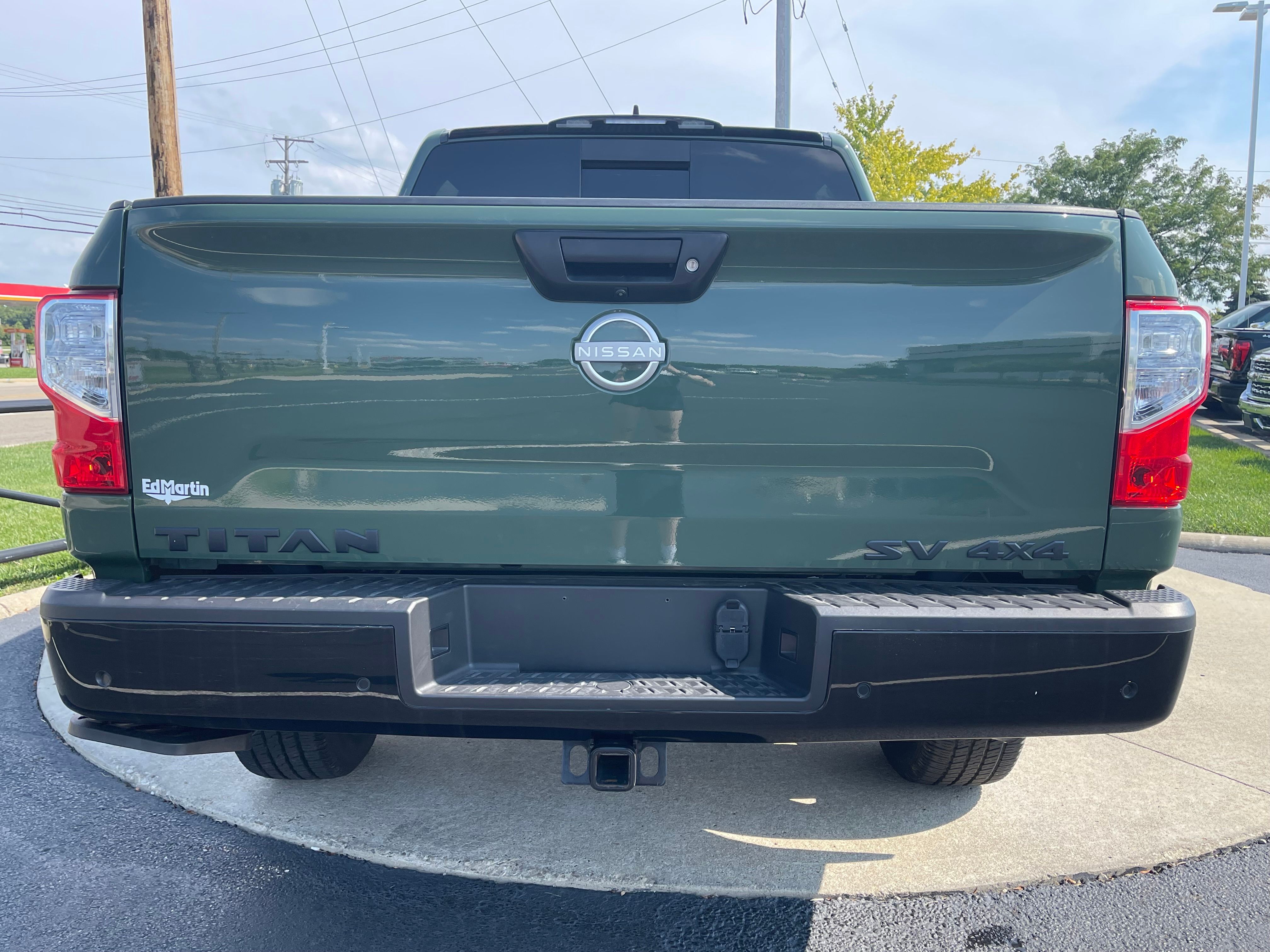Used 2024 Tactical Green Metallic Nissan SV image 6