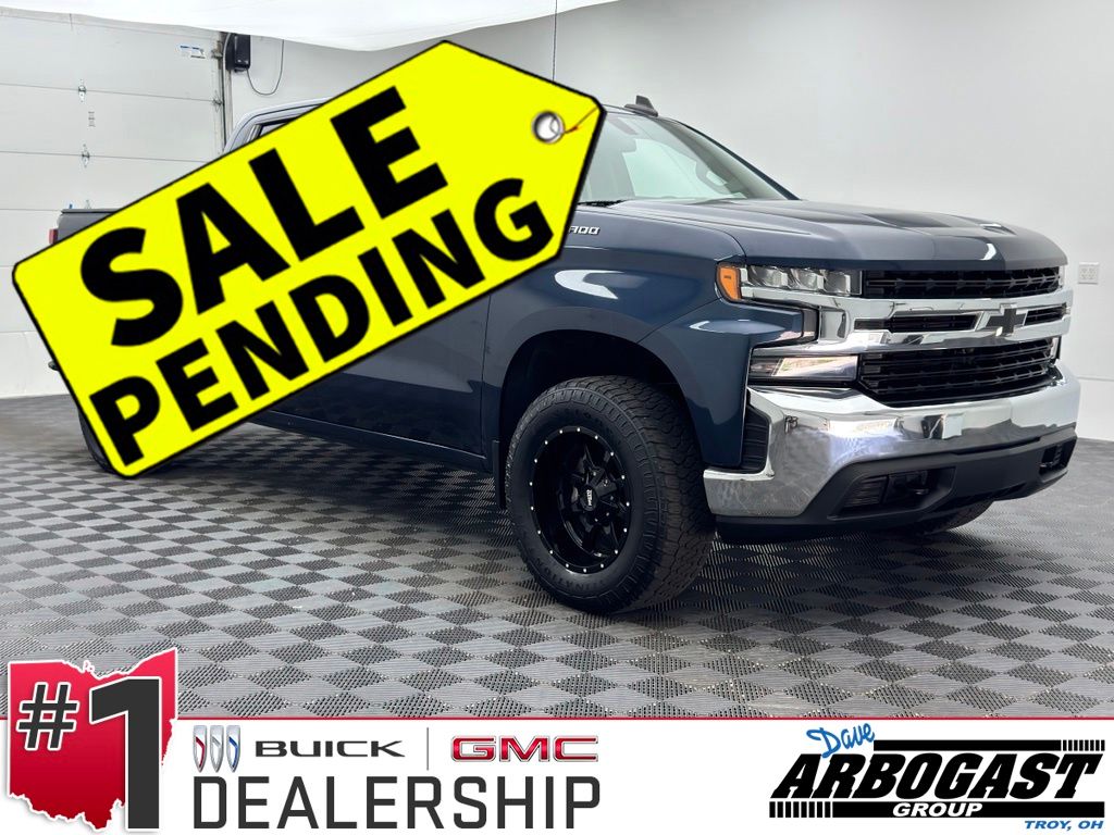 Northsky Blue Metallic 2020 Chevrolet Silverado 1500 Pickup Truck Four-Wheel Drive 8-Speed Automatic