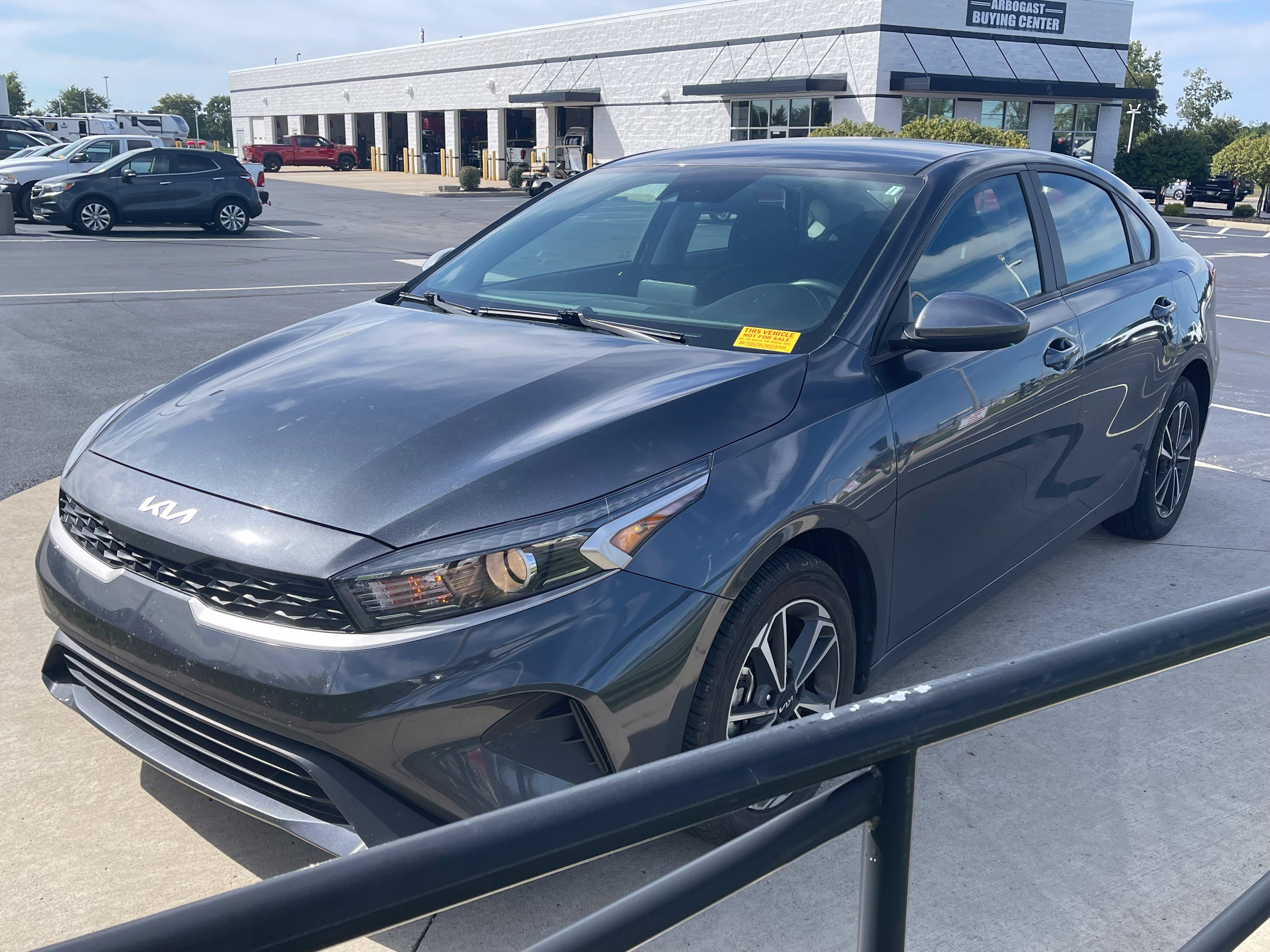 Used 2024 Gravity Gray Kia LXS image 3